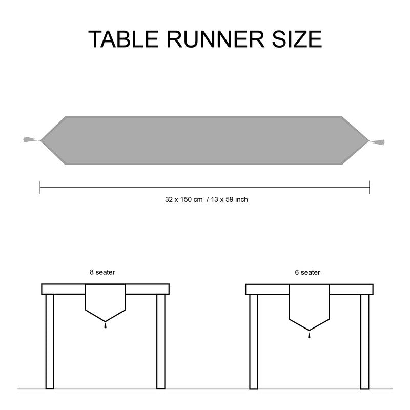 cotton table runner