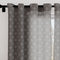 Micro Moroccan Grey Curtain (Pack of 2)