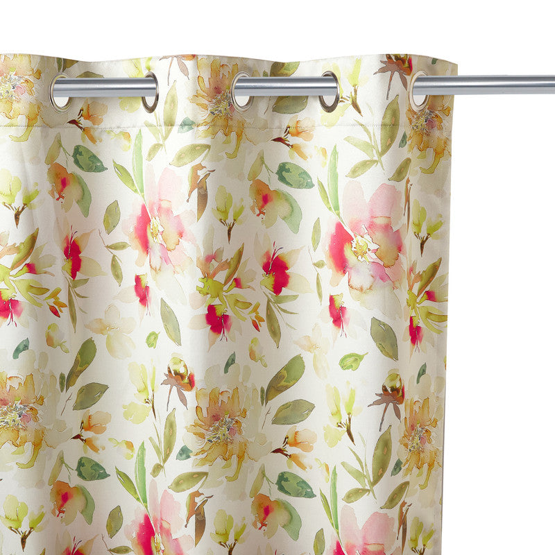 blackout polyester long door curtains