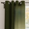 Canvas Leaf Green Curtain (Pack of 1)