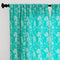 Micro Blotch Teal Curtain (Pack of 2)