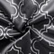 Blackout Polyester Fabric by Meter, 100x122 cm | Blocks Light, Heat & Noise, For Curtains, Cushion Covers, Door & Window Drapes - Foil Star Print