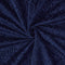 Embossed Velvet Navy Blue Fabric