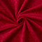Embossed Velvet Red Fabric