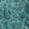 20s Sheeting Blue Colour Flower Fabric (1 Meter)