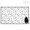 20s Sheeting Black Arrow Ironing Mat (Pack of 1)