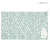 20s Sheeting Green Leaflet Ironing Mat (Pack of 1)
