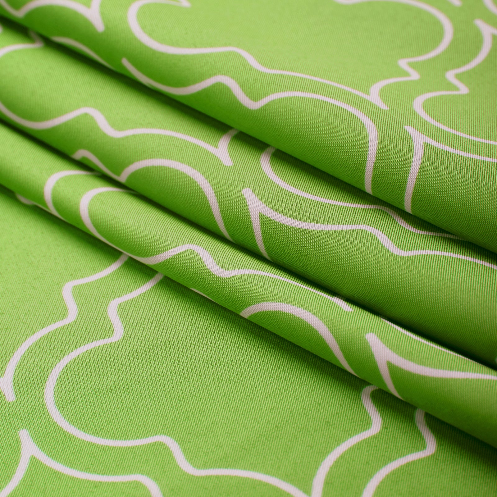 Printed Satin Fabric by Meter | Wide - 58 Inch Width (147 cm) | Soft Polyester Cloth for Curtains, Cushion Covers, Dresses, Kurtis, Crafts, Craft Sewing & Home Decor