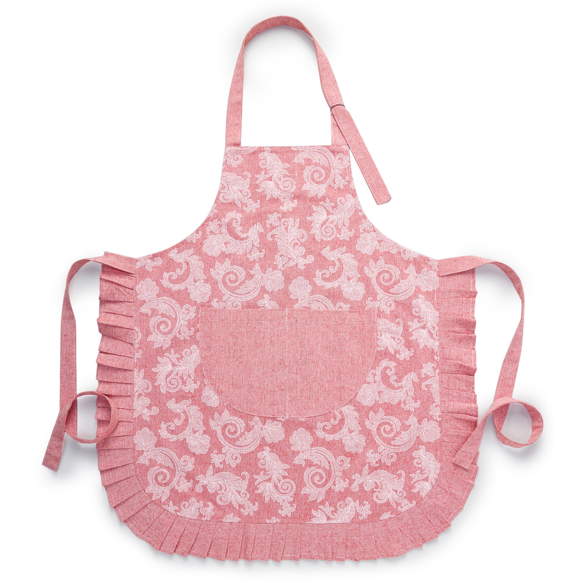 Cotton Red Apron (Pack of 1)
