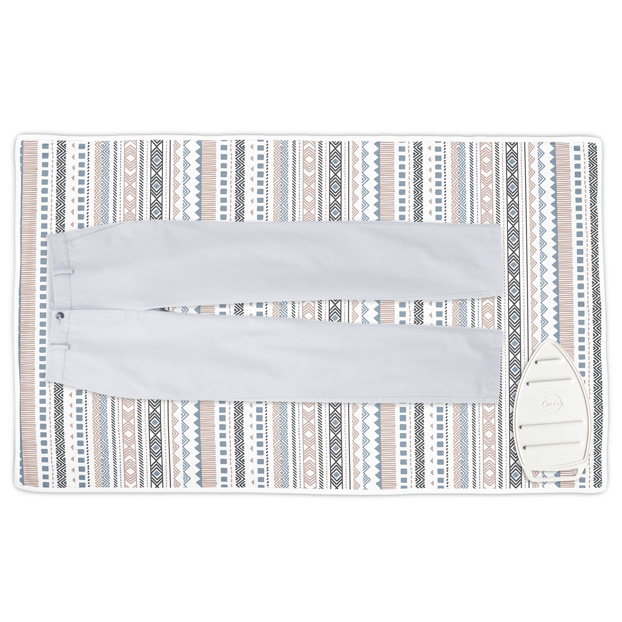 20s Sheeting Daisy Blue Ironing Mat (Pack of 1)