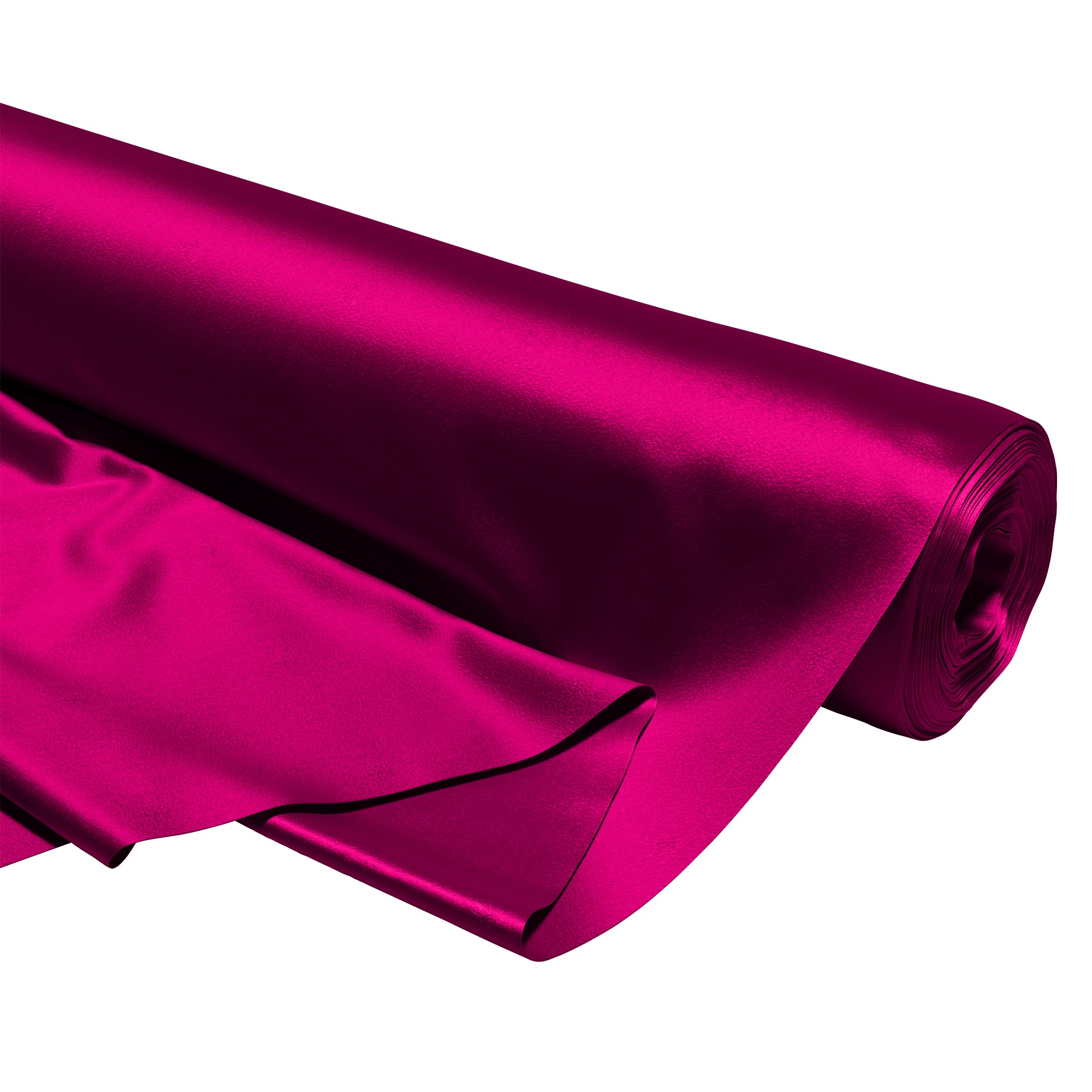Silky Satin Fabric Material By Meter | 110 Cm Width, Silk & Shiny Fabrics | Fabric For Scrunchies, Dress, Pillowcases, Pajamas, Evening Dress, DIY