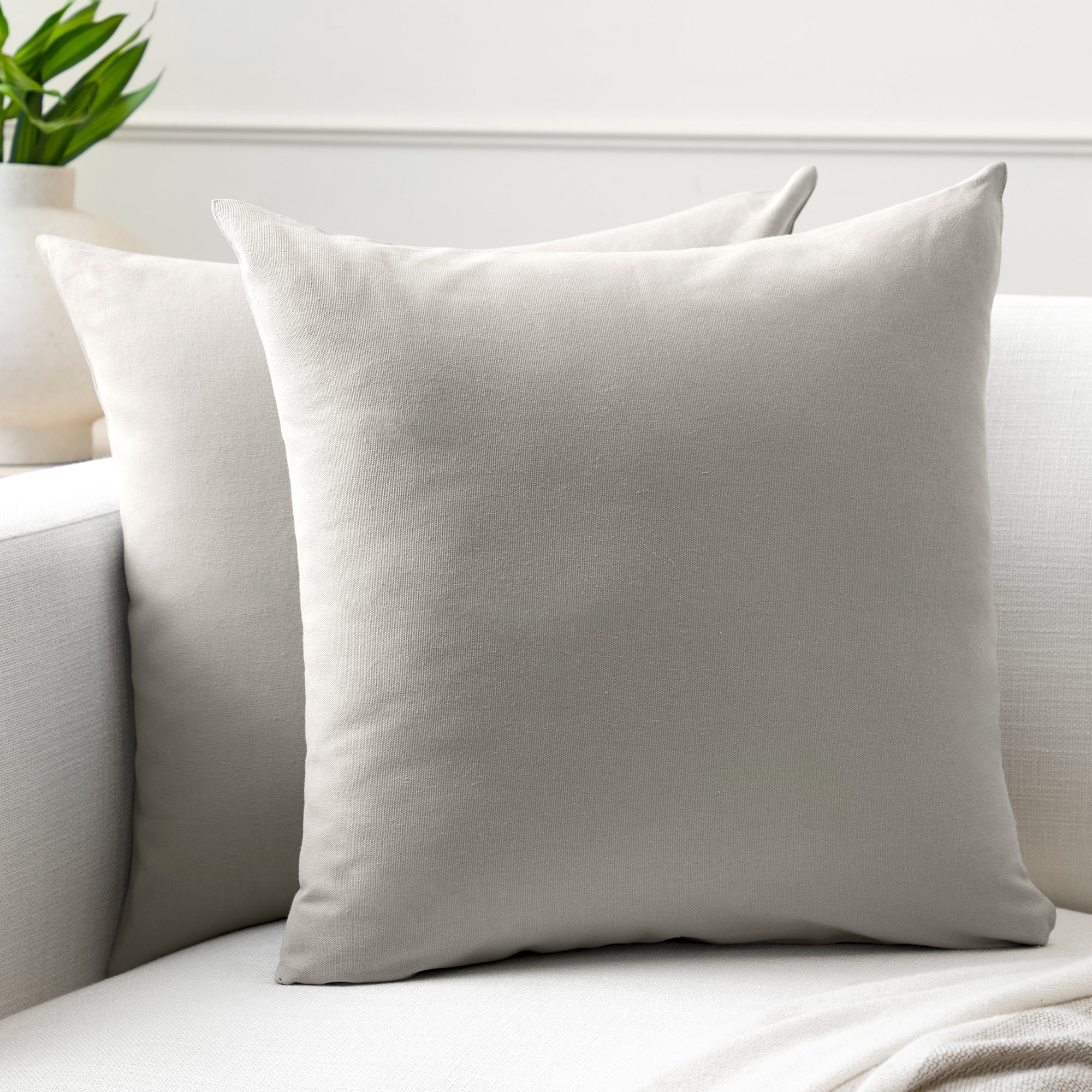 Cotton Canvas Cushion Cover