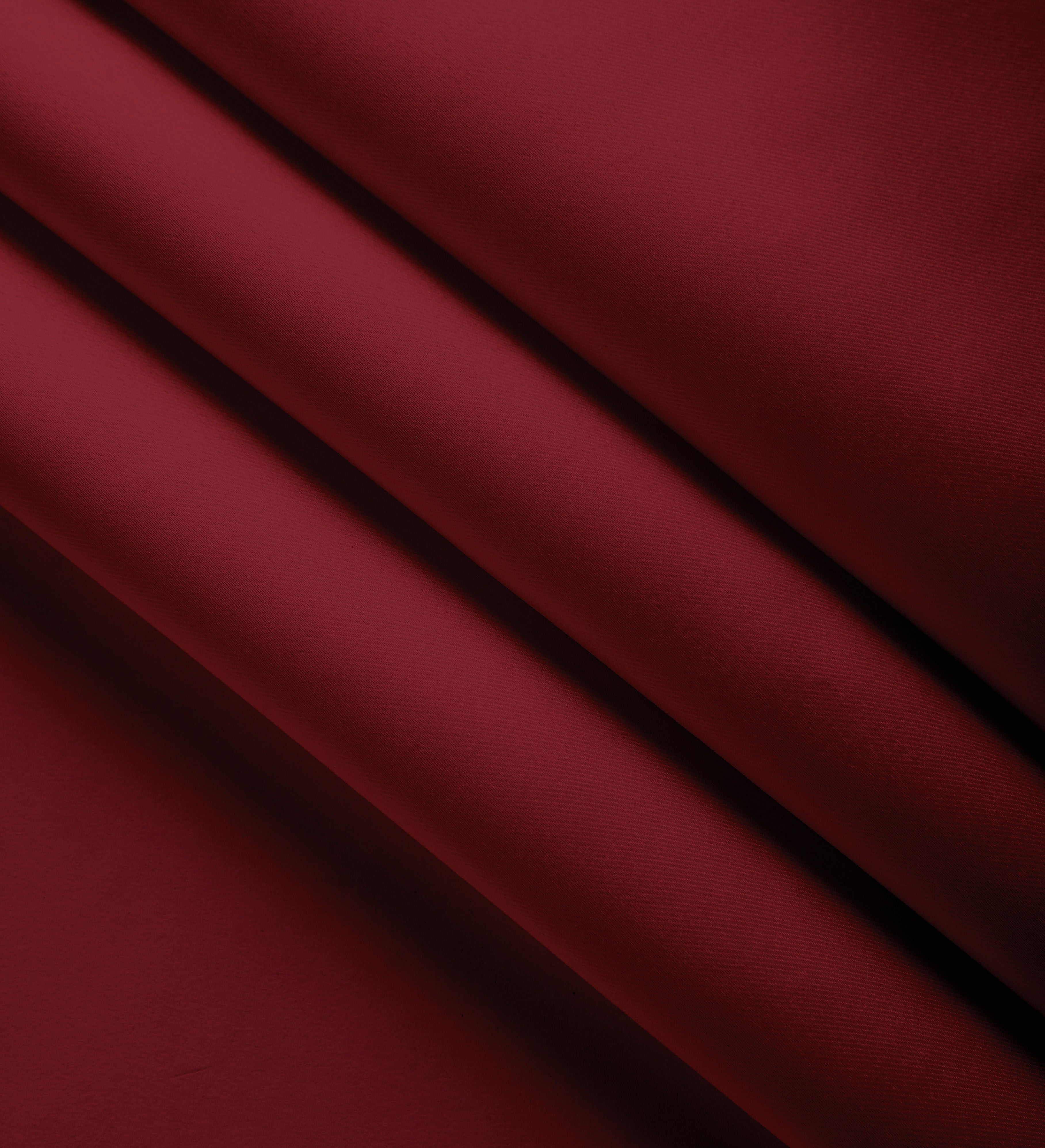 Polyester Solid Maroon Fabric (1 Meter)