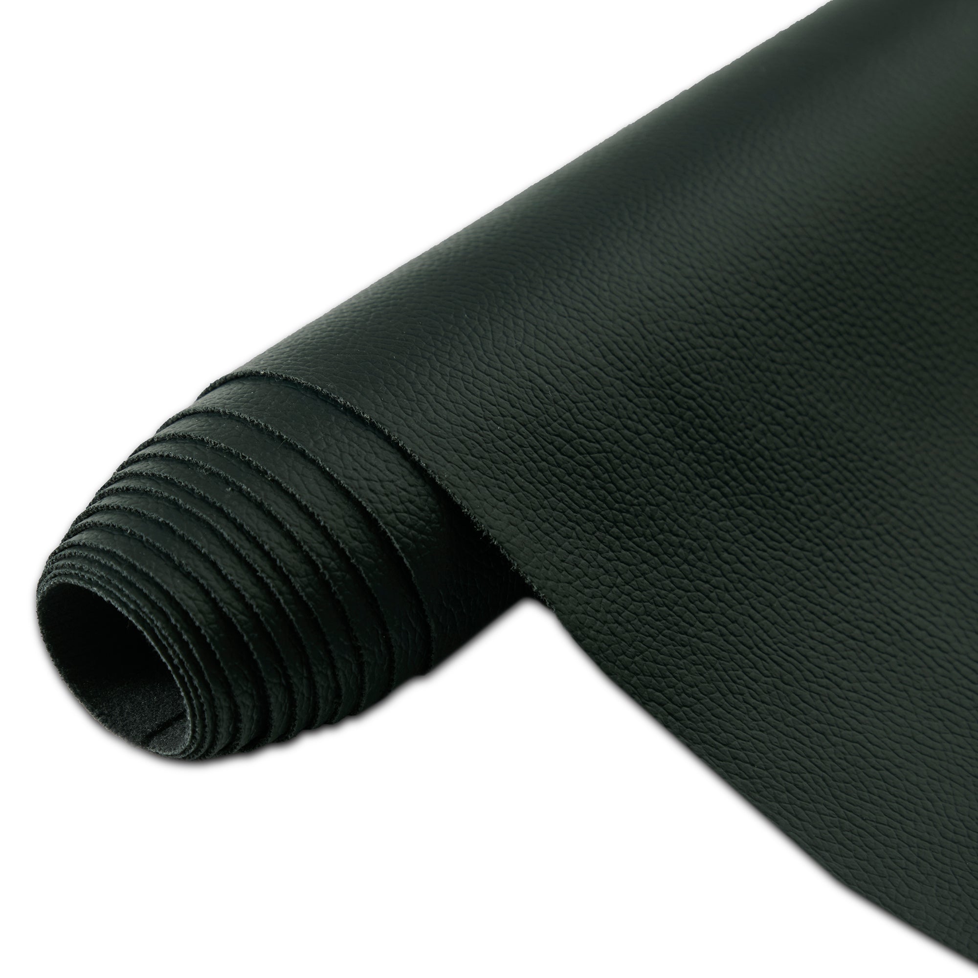 PU Leather Green Fabric