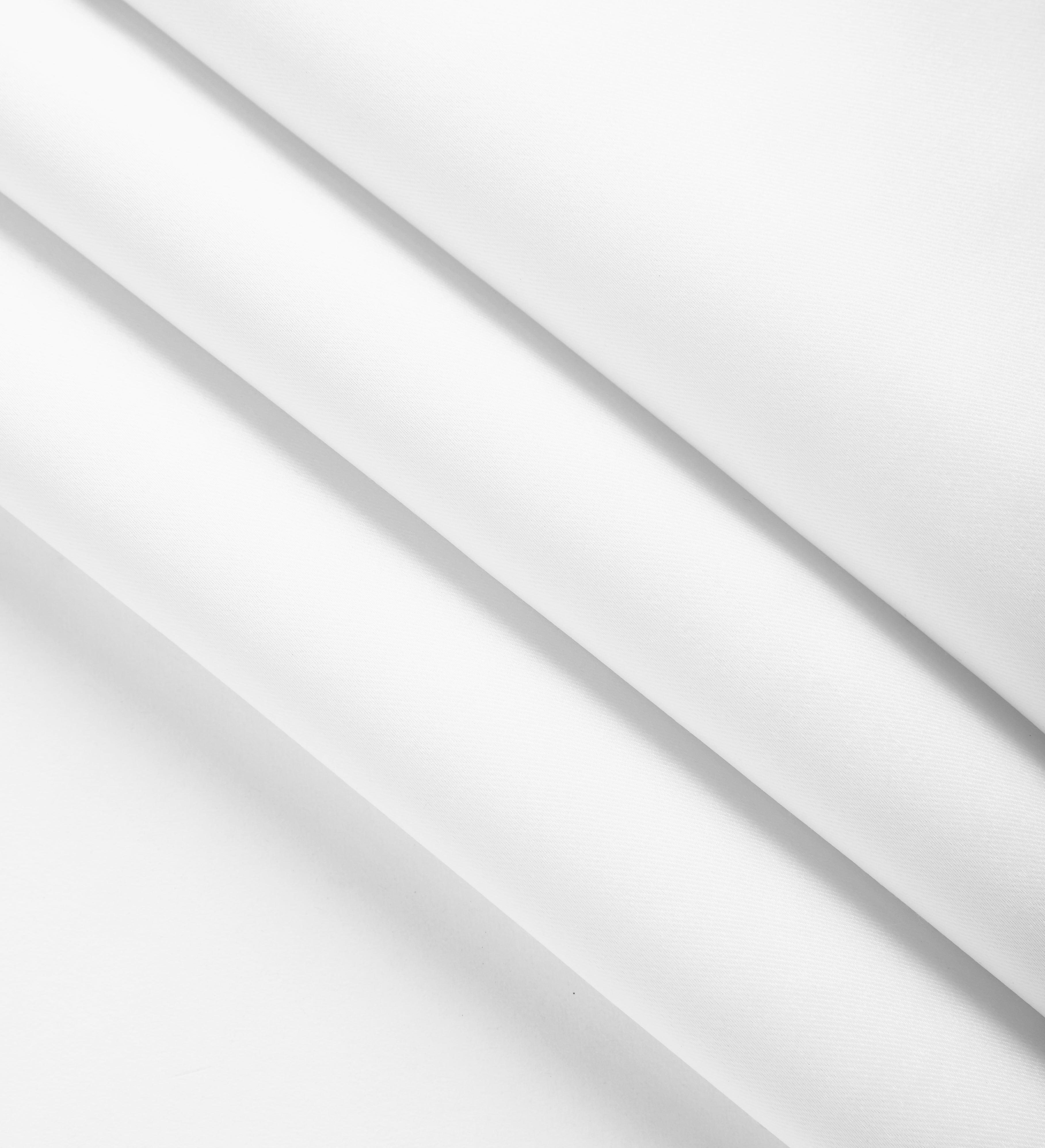 Polyester Solid White Fabric (1 Meter)