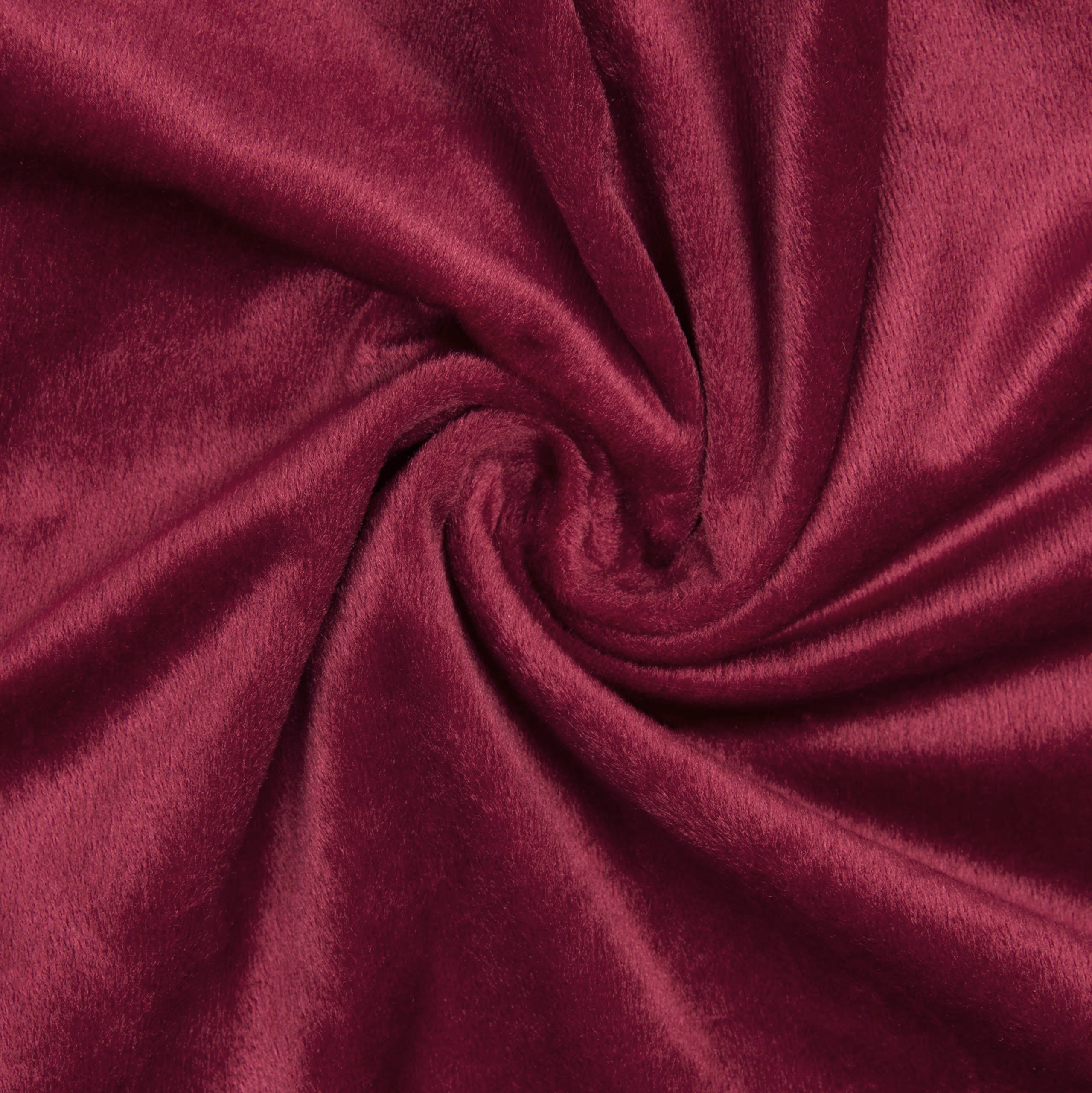 Velvet Solid Dyed Fabric Decorative Soft Smooth Silky Cloth for Sofa, Furnishing, Upholstery, Curtains, Cushions and Craft 100x152 cm