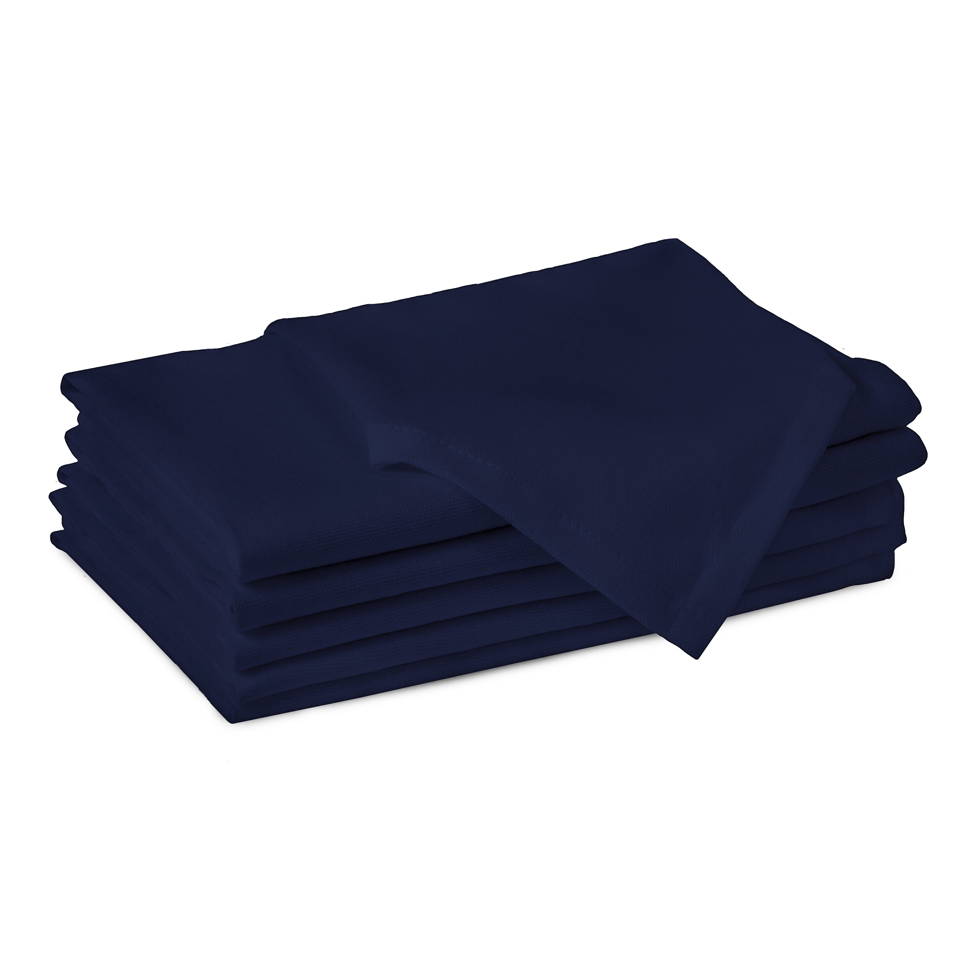 Cotton Scotch Blue Table Napkins (Pack of 6)