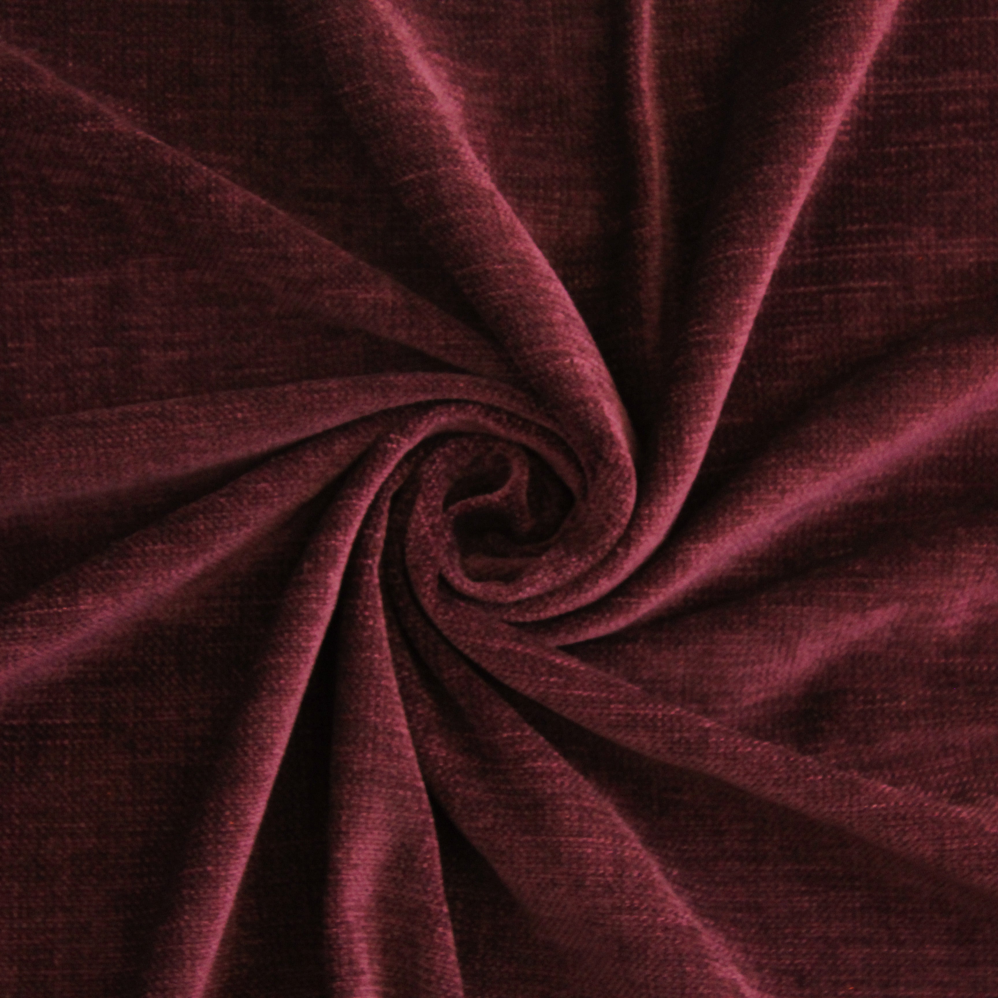 Chenille Textured Fabric Decorative Soft Rich Cloth with Plain Colours for Sofa, Furnishing, Upholstery, Curtains, Cushions and Craft - 39"x54"/100x137 cm