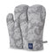 Cotton Grey Oven Gloves (Pack of 2)