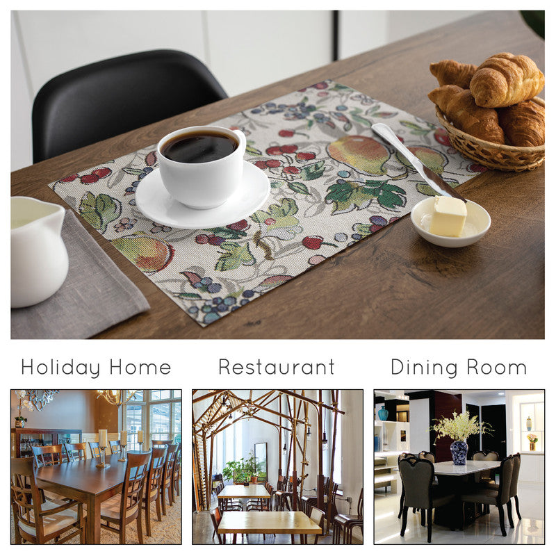 cotton table runner+placemat