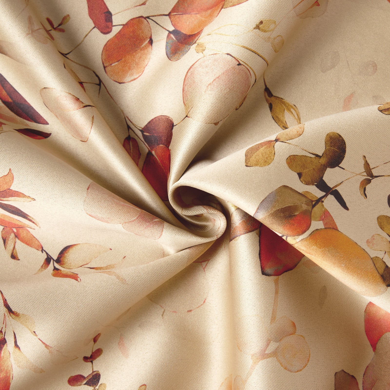 Blackout Polyester Fabric - by The Meter - 100 x 117 cm - Floral Digital Print - Blocks Light, Sound & Heat - Perfect for Blackout Blinds, Door Curtains, Window