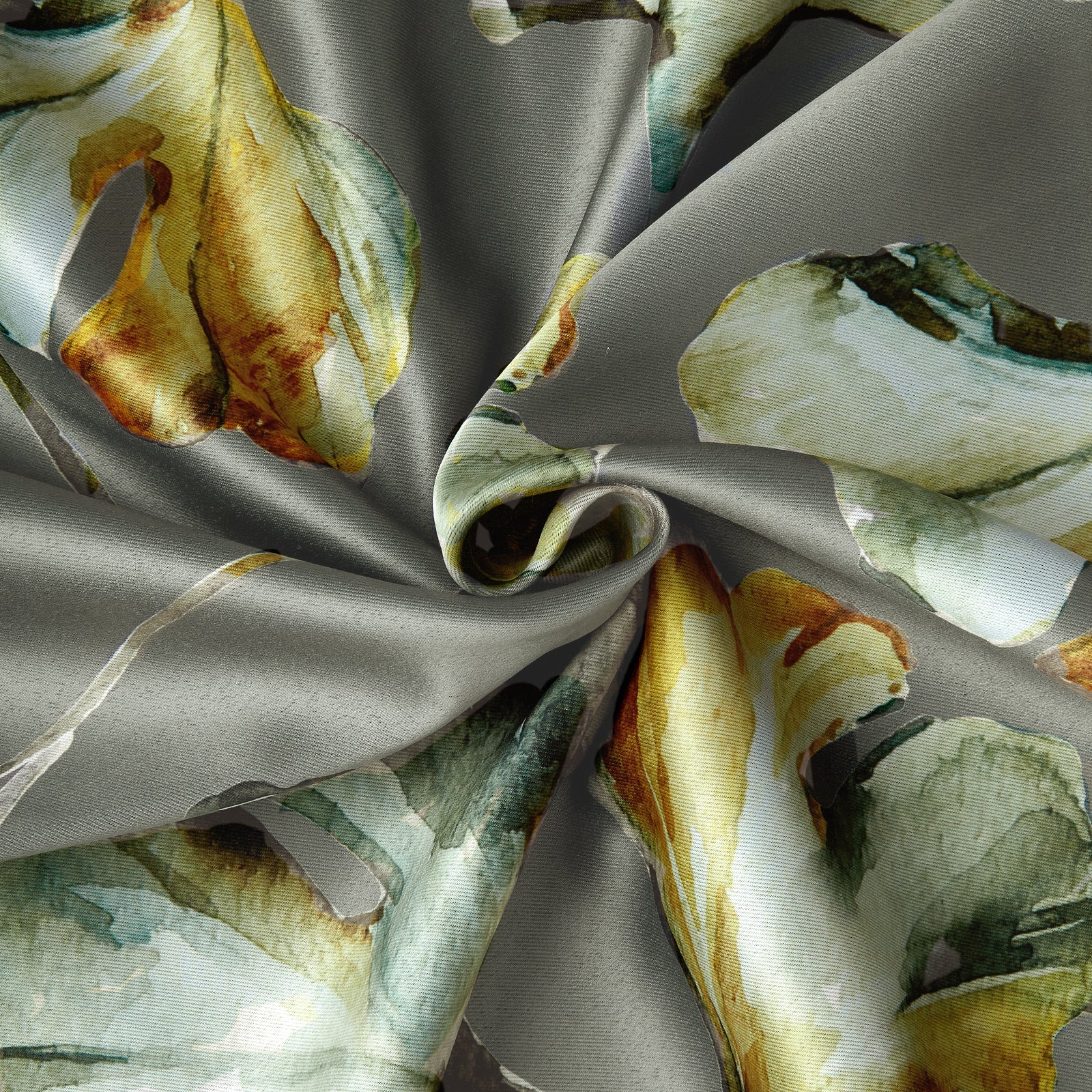 Blackout Polyester Fabric - by The Meter - 100 x 117 cm - Floral Digital Print - Blocks Light, Sound & Heat - Perfect for Blackout Blinds, Door Curtains, Window