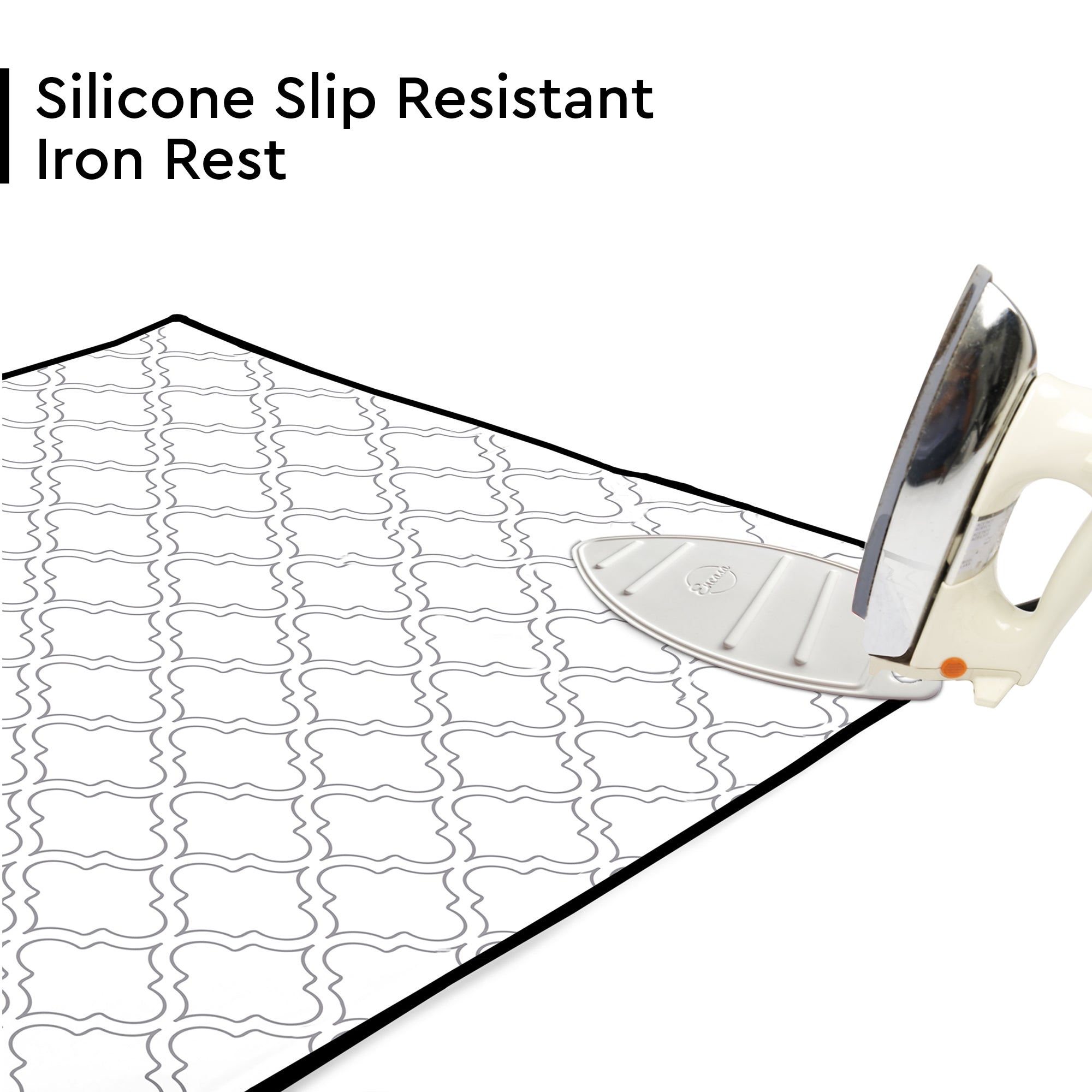 20s Sheeting White Tiles Ironing Mat (Pack of 1)