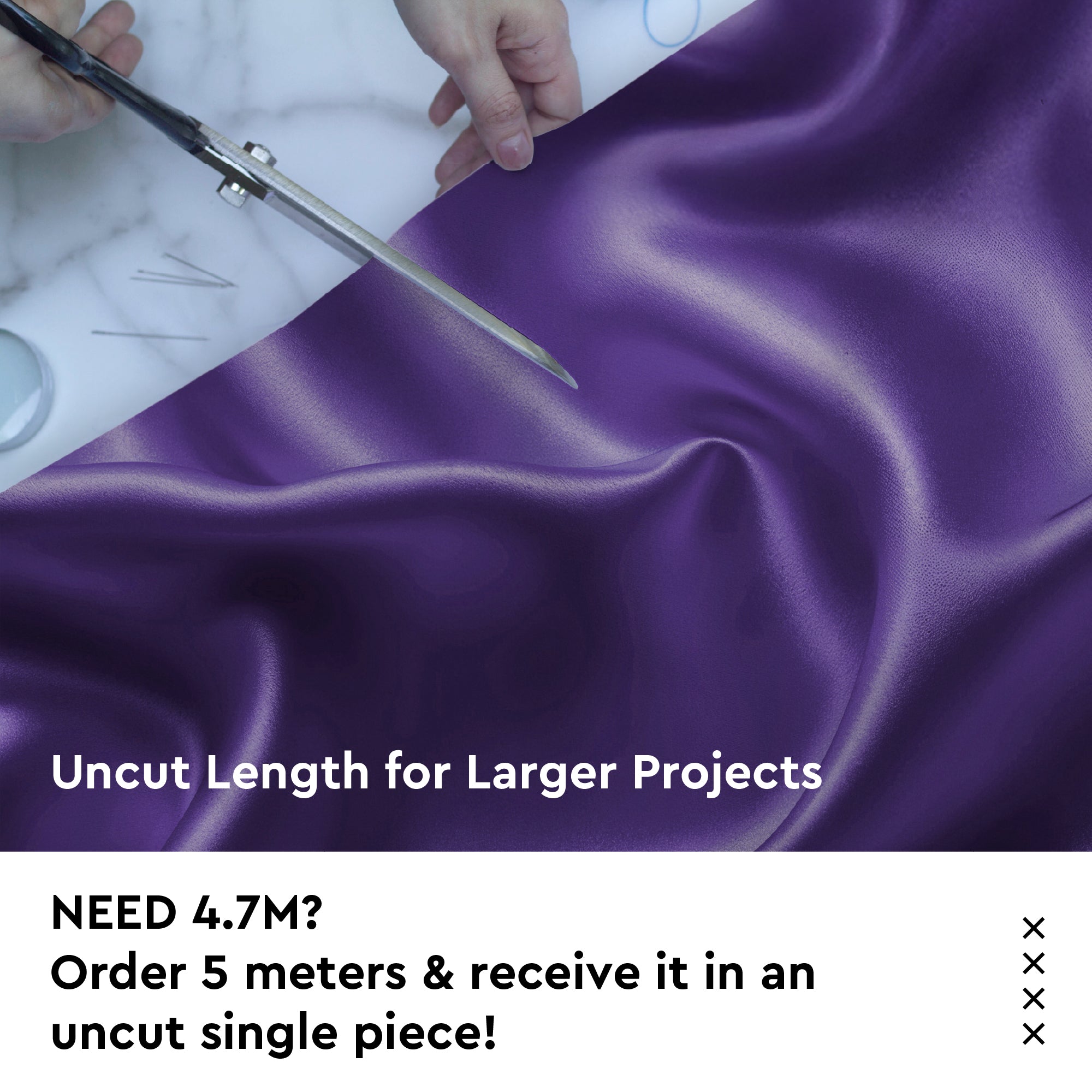 Silky Satin Fabric Material By Meter | 110 Cm Width, Silk & Shiny Fabrics | Fabric For Scrunchies, Dress, Pillowcases, Pajamas, Evening Dress, DIY