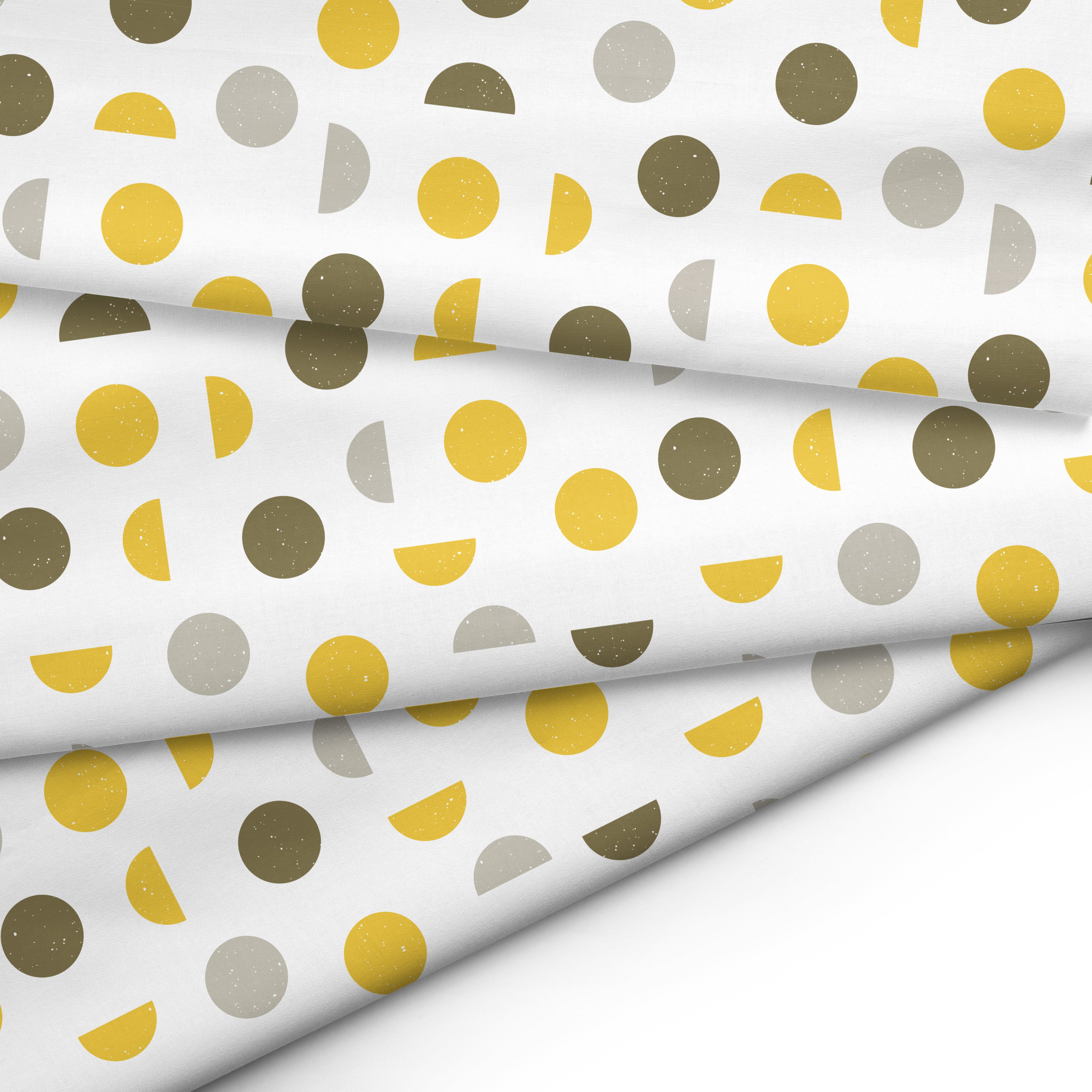 20s Sheeting Yellow Moon Fabric (1 Meter)