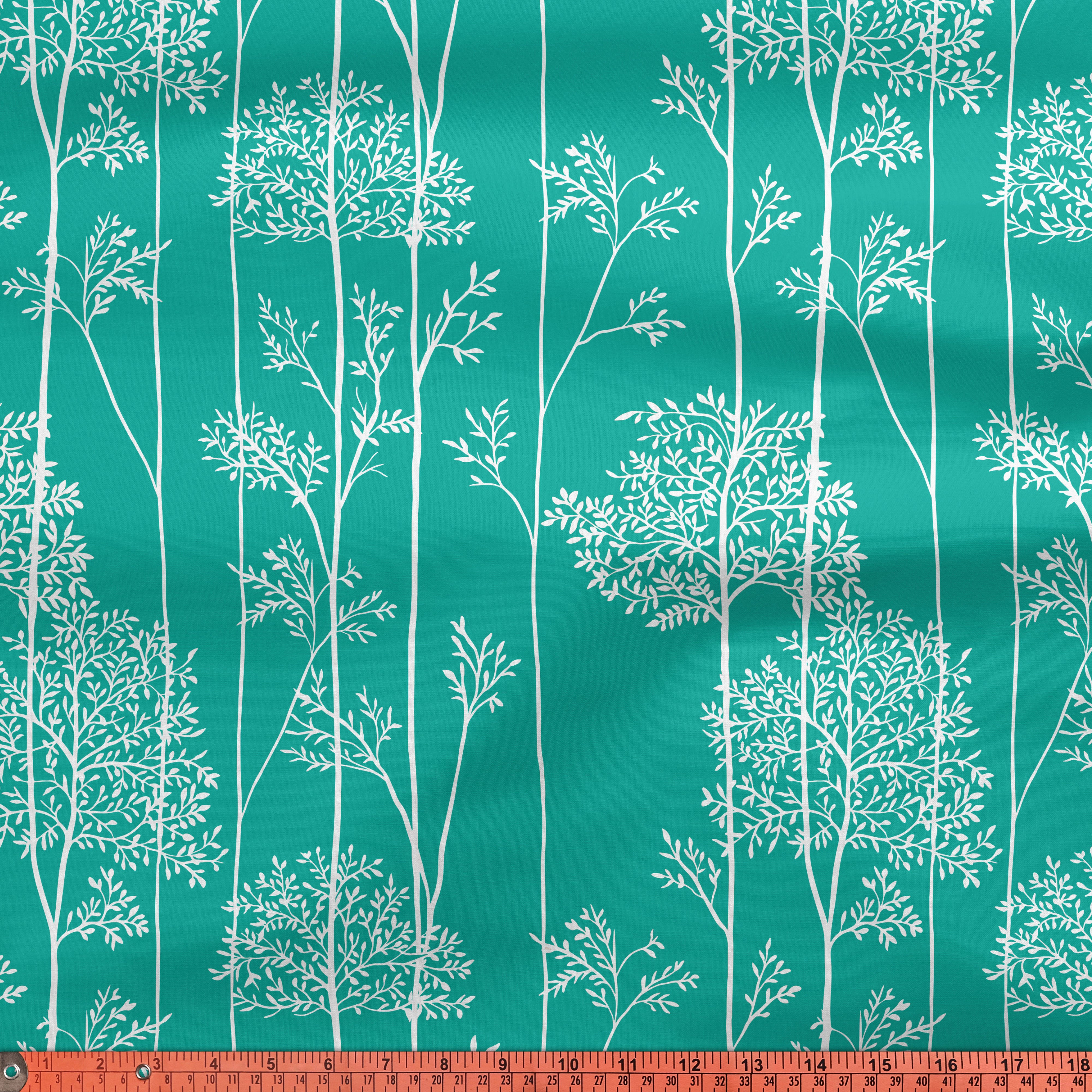 Printed Satin Fabric by Meter | Wide - 58 Inch Width (147 cm) | Soft Polyester Cloth for Curtains, Cushion Covers, Dresses, Kurtis, Crafts, Craft Sewing & Home Decor