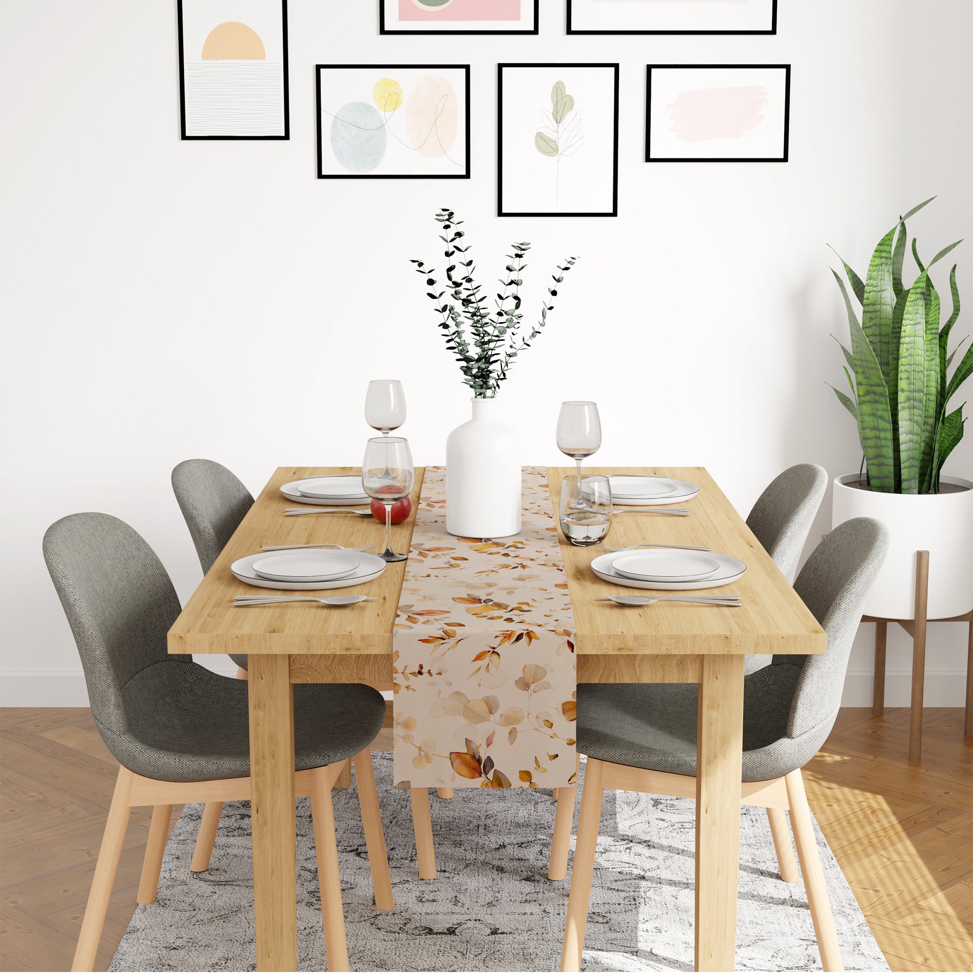 Blackout Polyester L1 Gold Table Runner (Pack of 1)