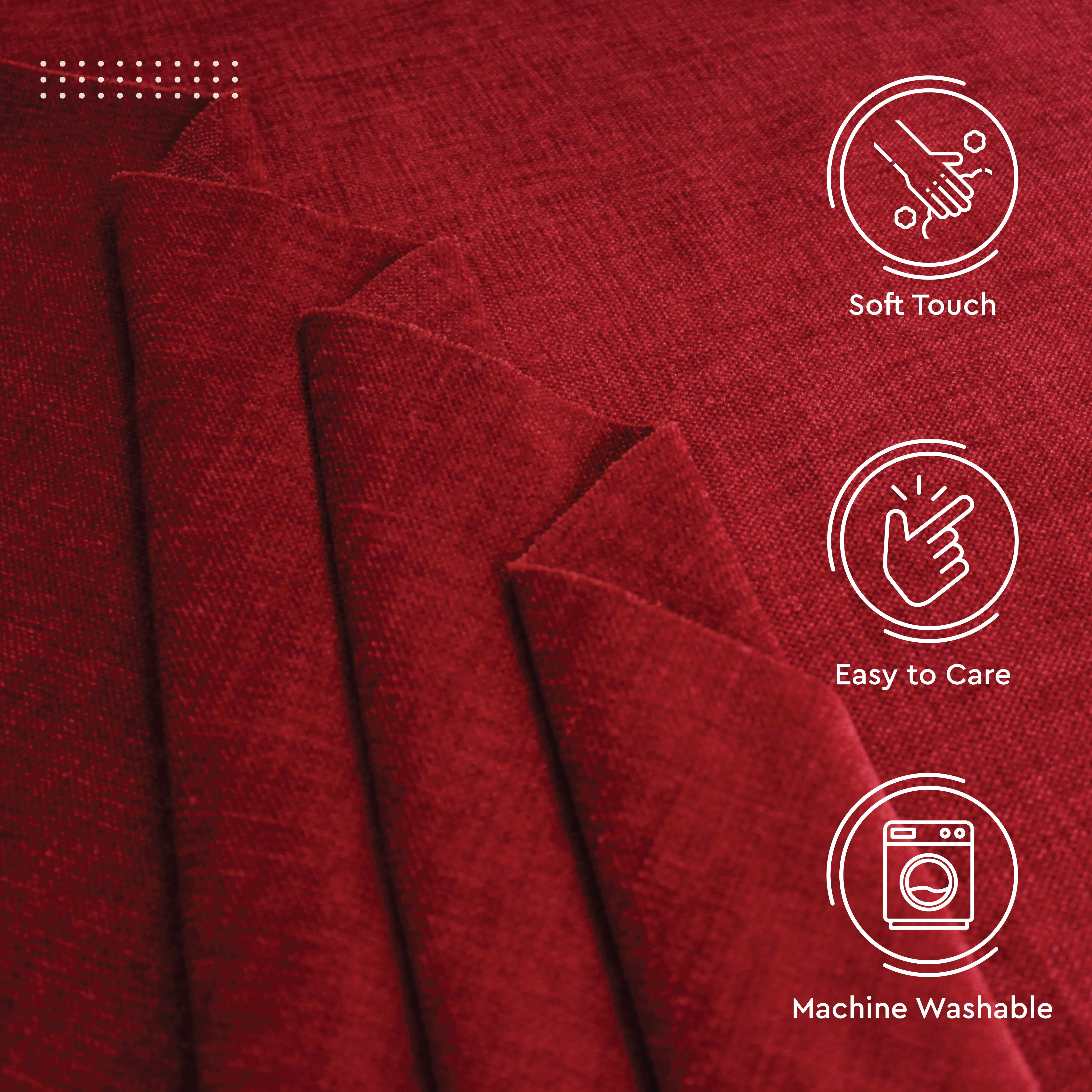 Chenille Textured Fabric Decorative Soft Rich Cloth with Plain Colours for Sofa, Furnishing, Upholstery, Curtains, Cushions and Craft - 39"x54"/100x137 cm