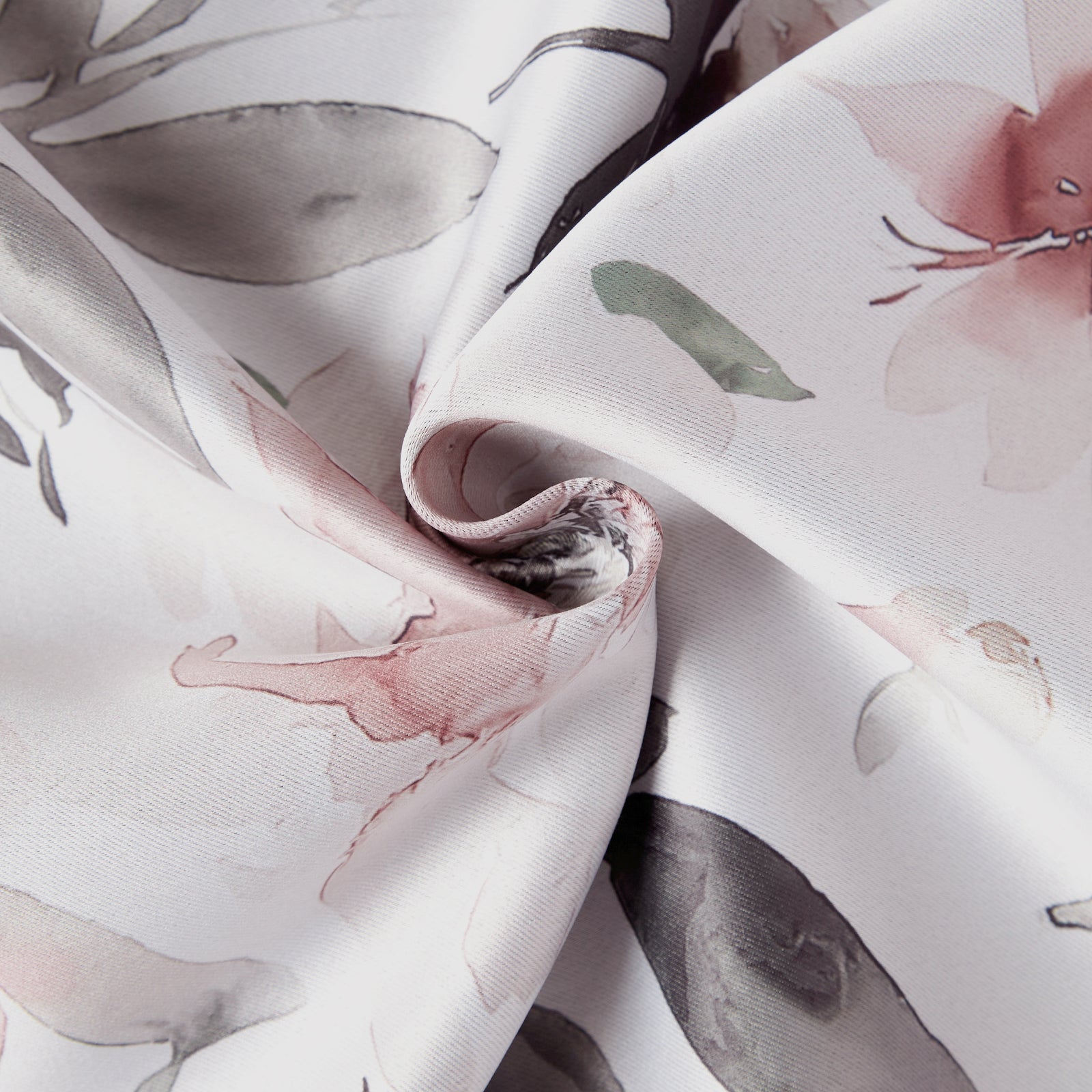 Blackout Polyester Fabric - by The Meter - 100 x 117 cm - Floral Digital Print - Blocks Light, Sound & Heat - Perfect for Blackout Blinds, Door Curtains, Window