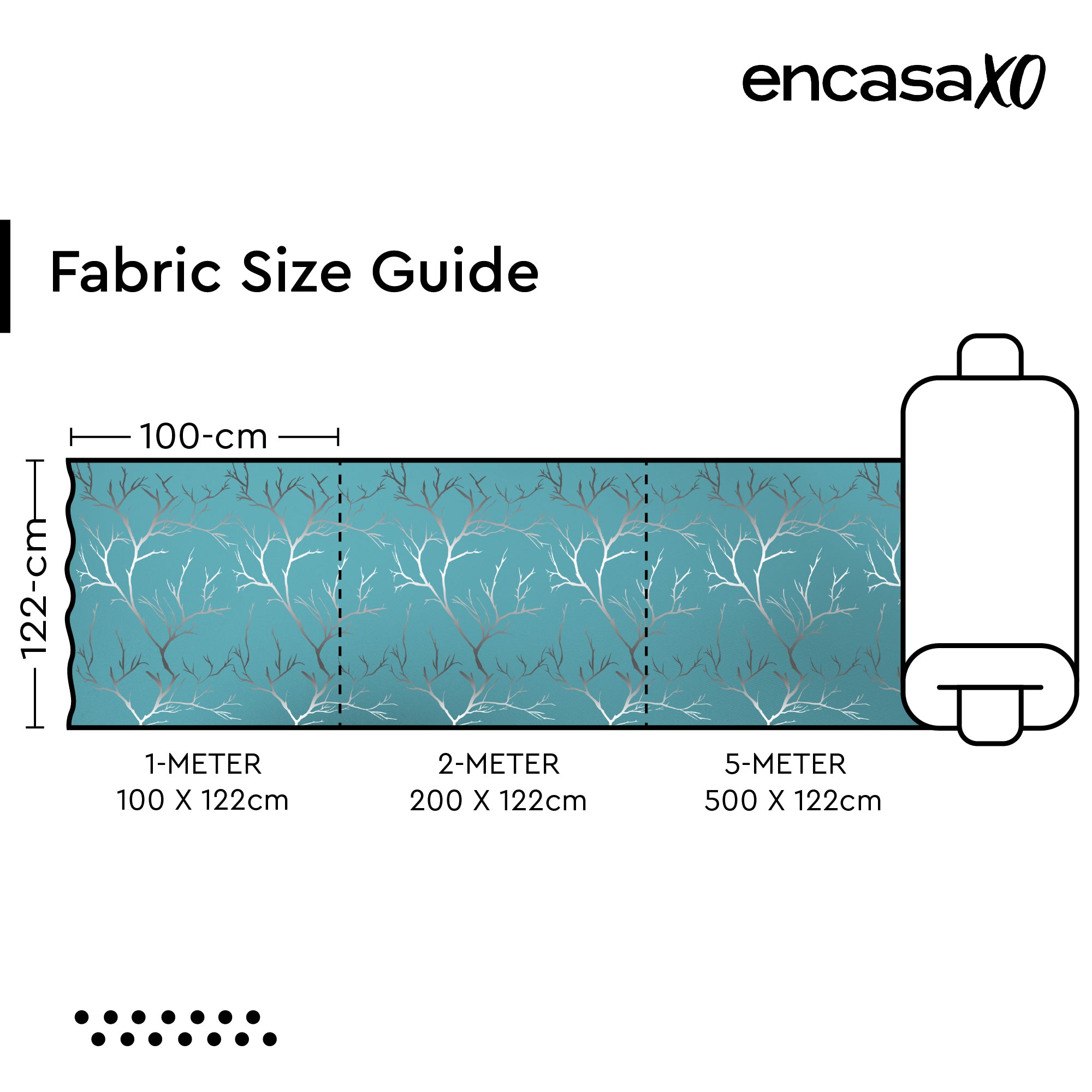 Blackout Polyester Fabric by Meter, 100x122 cm | Blocks Light, Heat & Noise, For Curtains, Cushion Covers, Door & Window Drapes - Foil Star Print