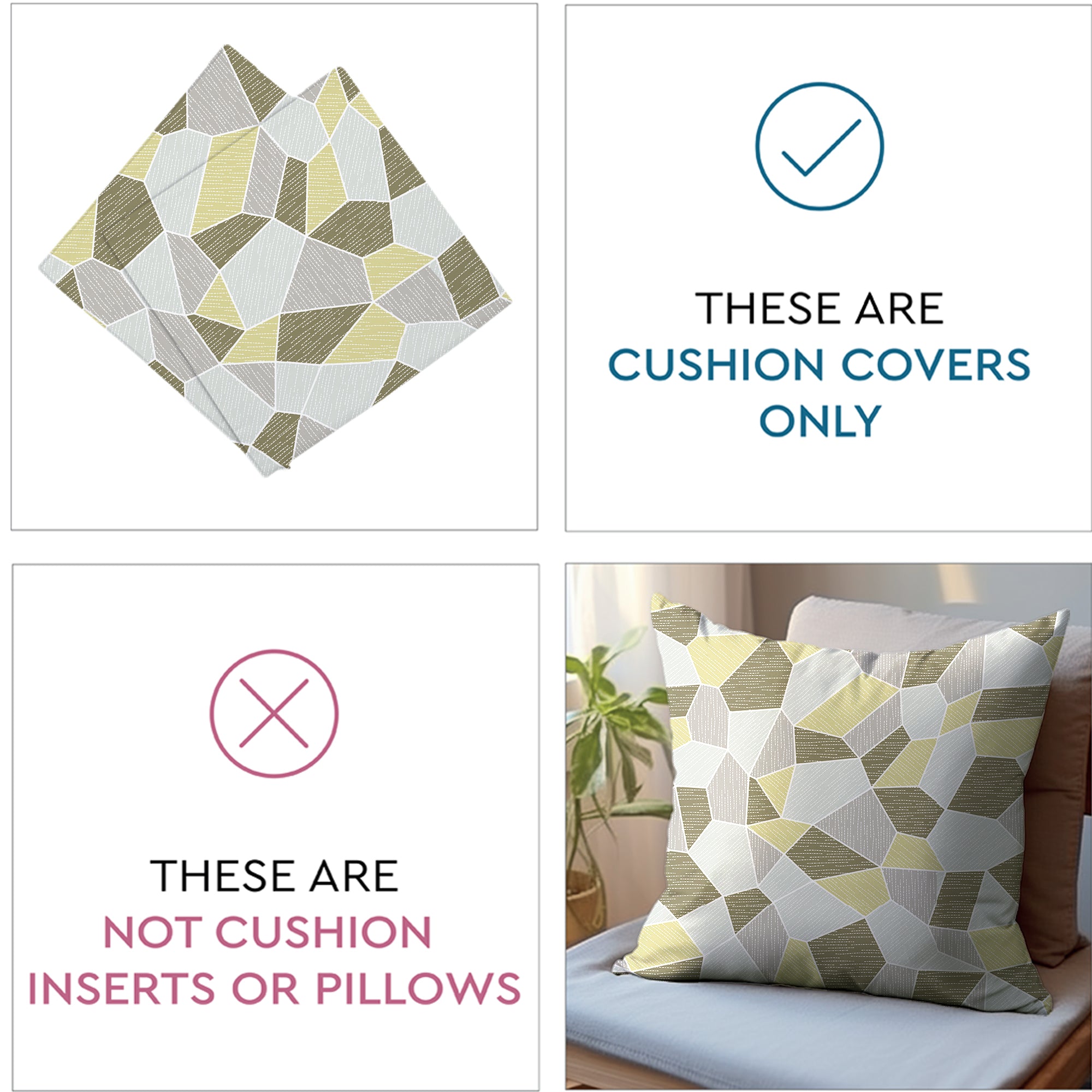 Micro G1 Lemon Cushion Cover