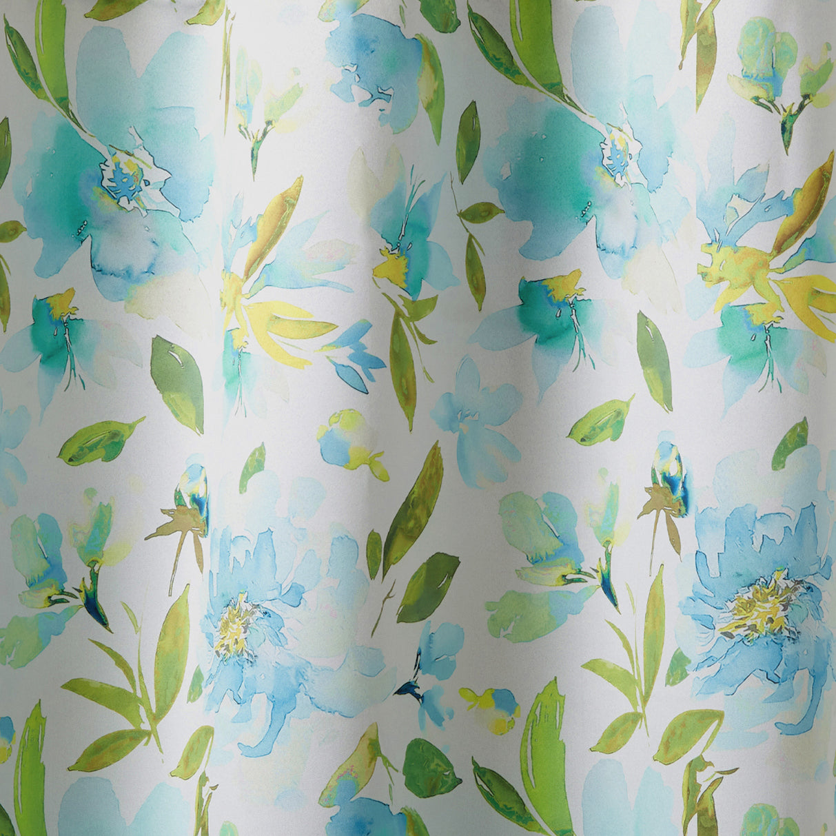 Blackout Polyester Fabric - by The Meter - 100 x 117 cm - Floral Digital Print - Blocks Light, Sound & Heat - Perfect for Blackout Blinds, Door Curtains, Window