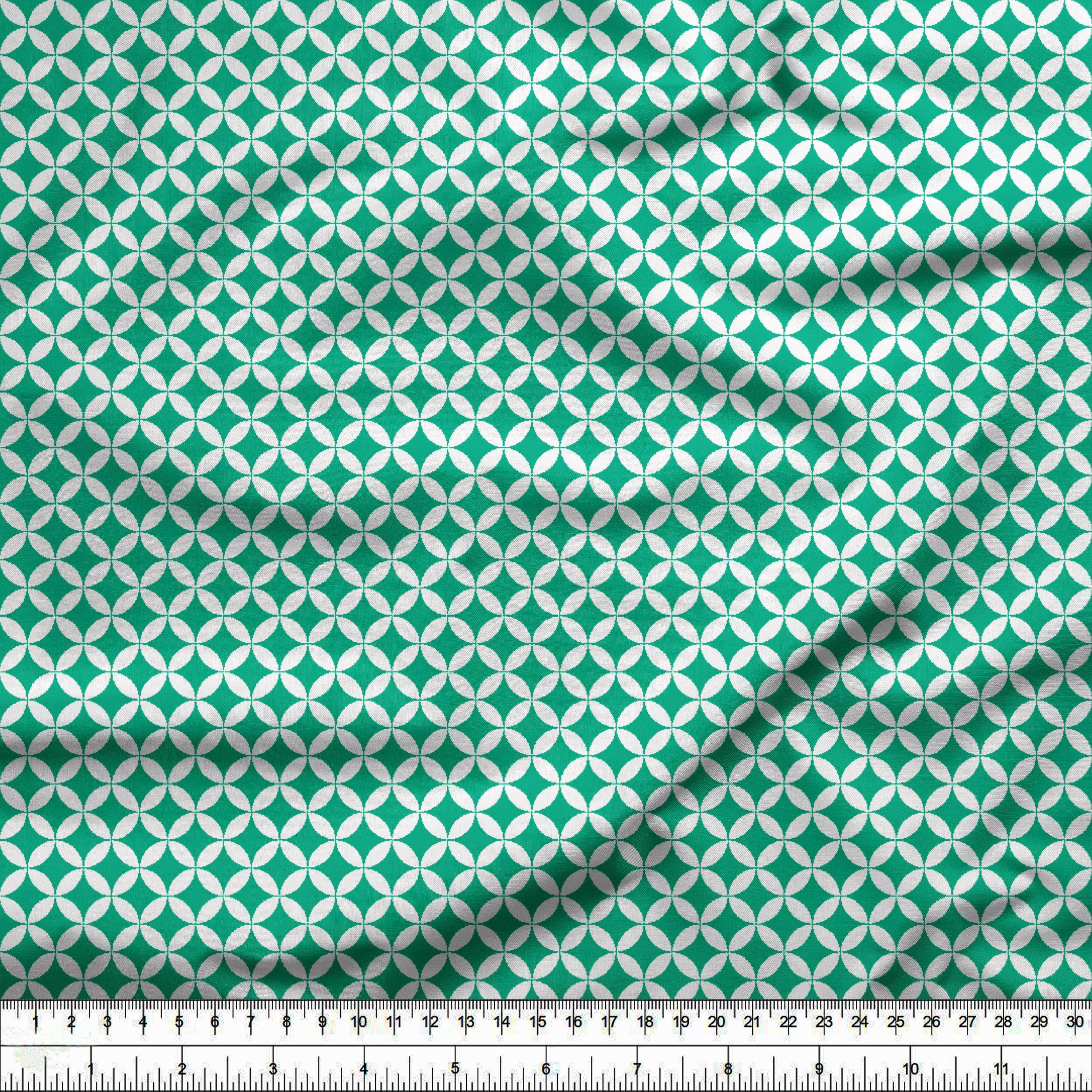 Printed Fabric by meter| Wide - 59" (150 Cms) - Decorative Soft & Smooth, 100% Cotton Cloth For Curtains, Cushions, Dress Material, Upholstery, Bedcover