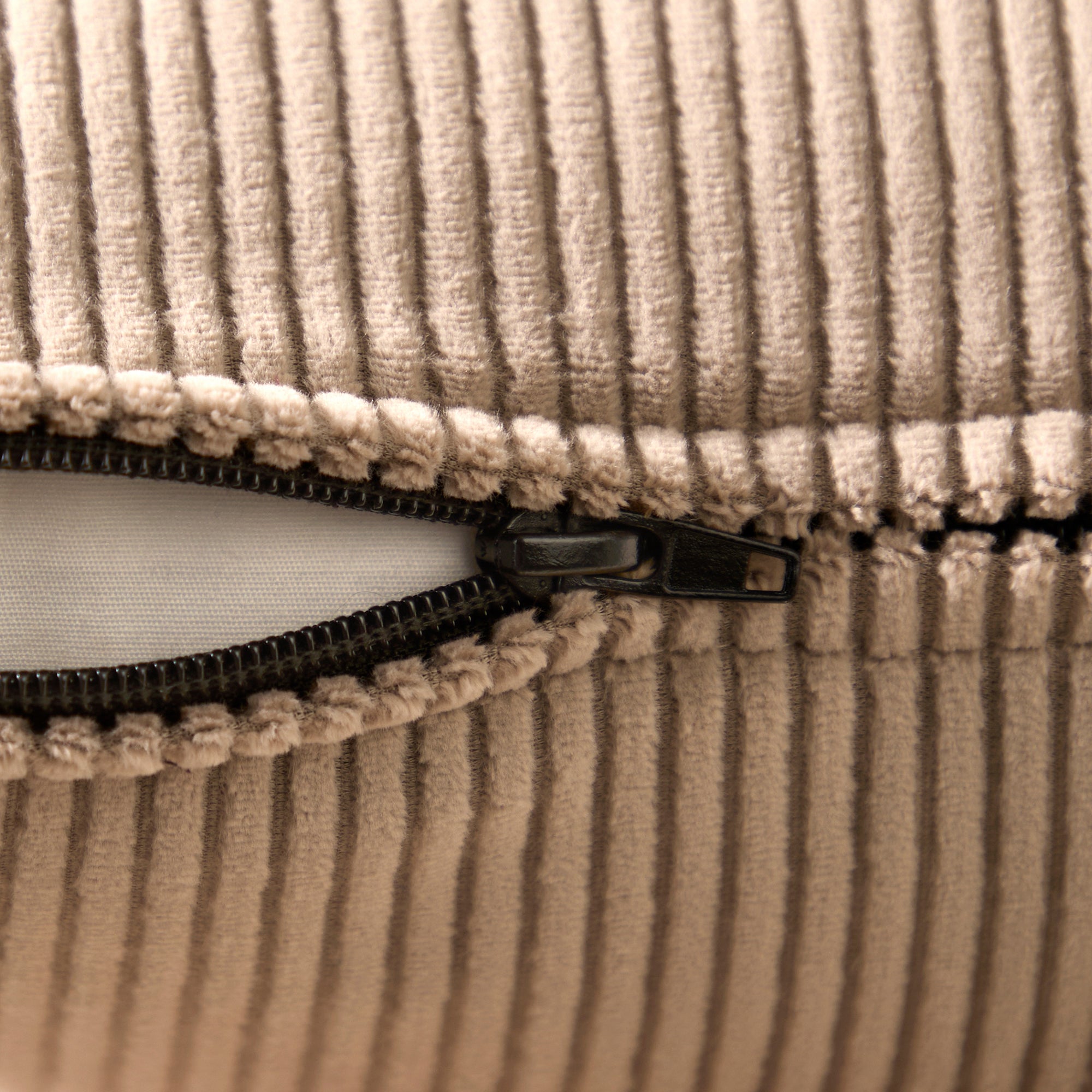 Corduroy Khaki Cushion Cover