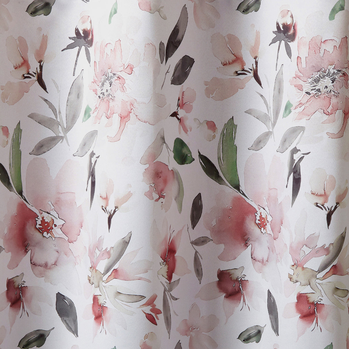 Blackout Polyester Fabric - by The Meter - 100 x 117 cm - Floral Digital Print - Blocks Light, Sound & Heat - Perfect for Blackout Blinds, Door Curtains, Window
