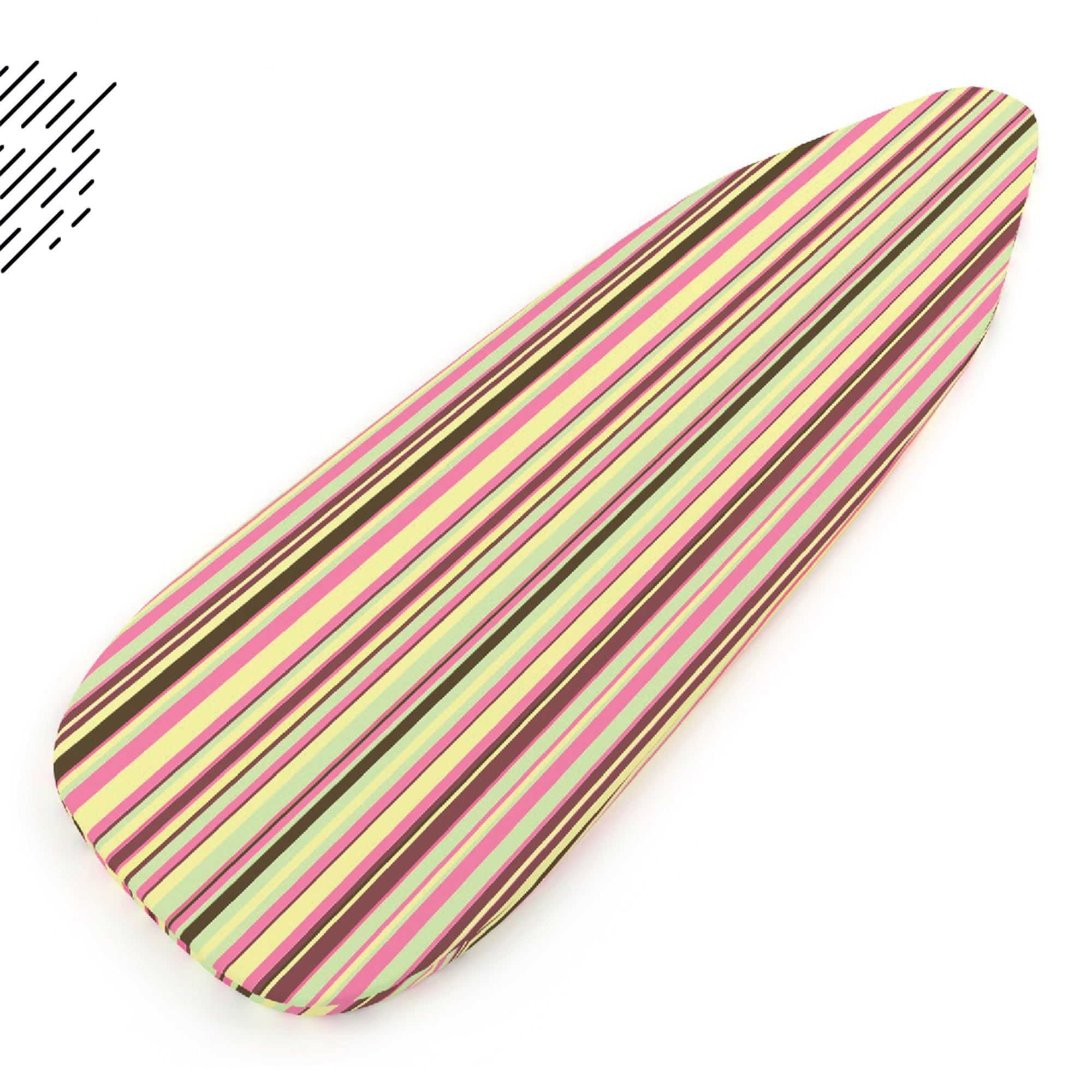 Cotton Twill Multistripe Ironing Board Cover (Pack of 1)