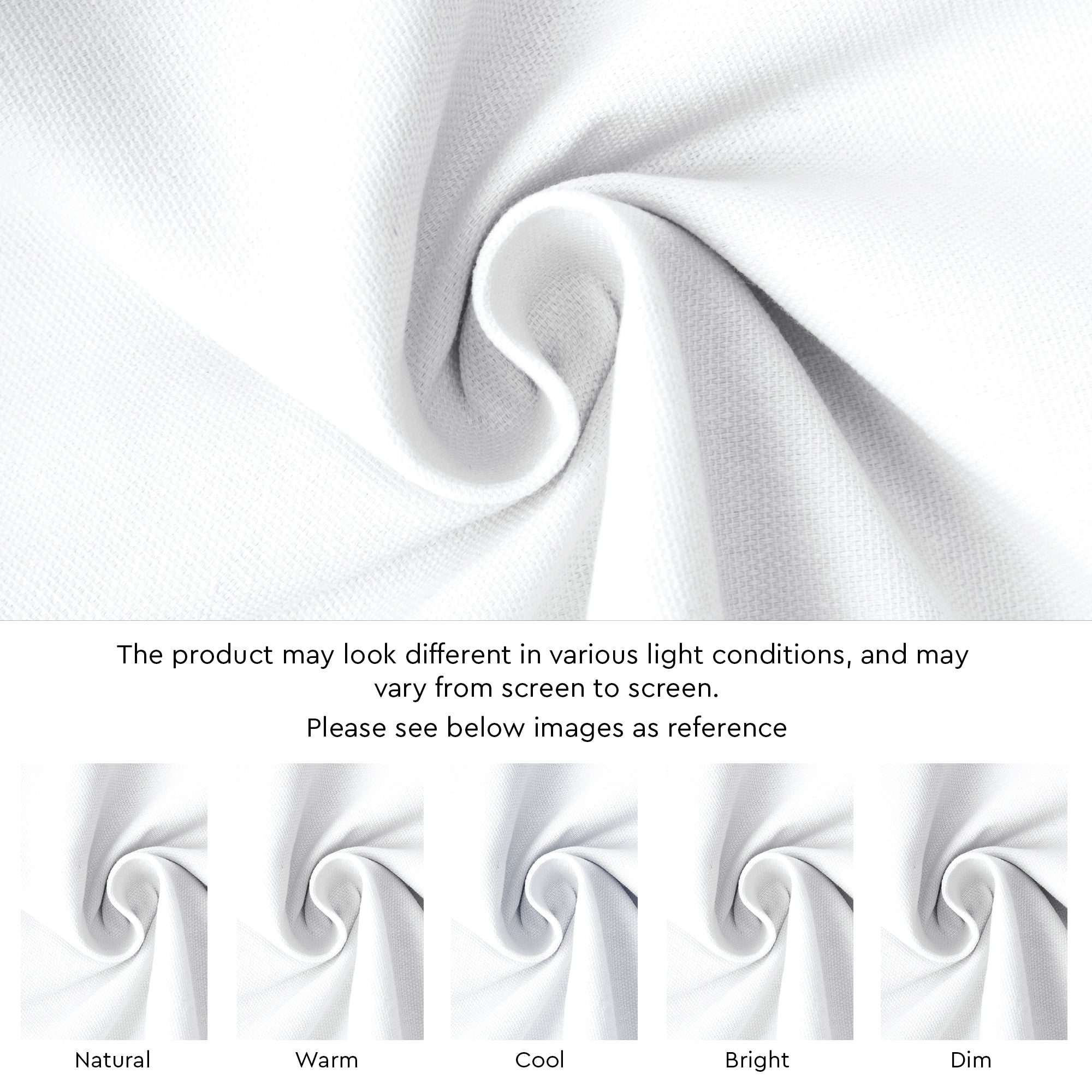 Cotton White Table Cloth (Pack of 1)