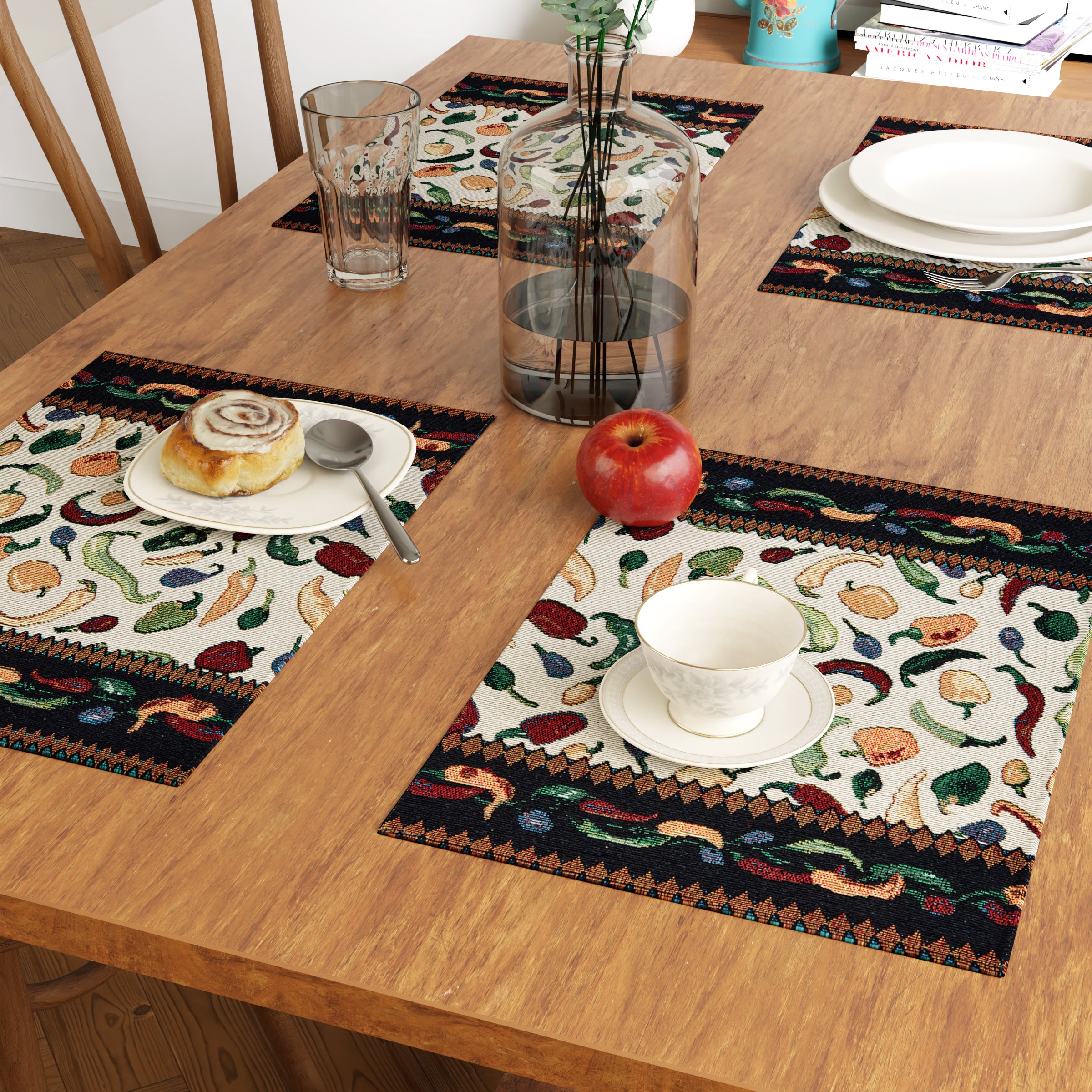 Cotton Chilies Placemat (Pack of 4)