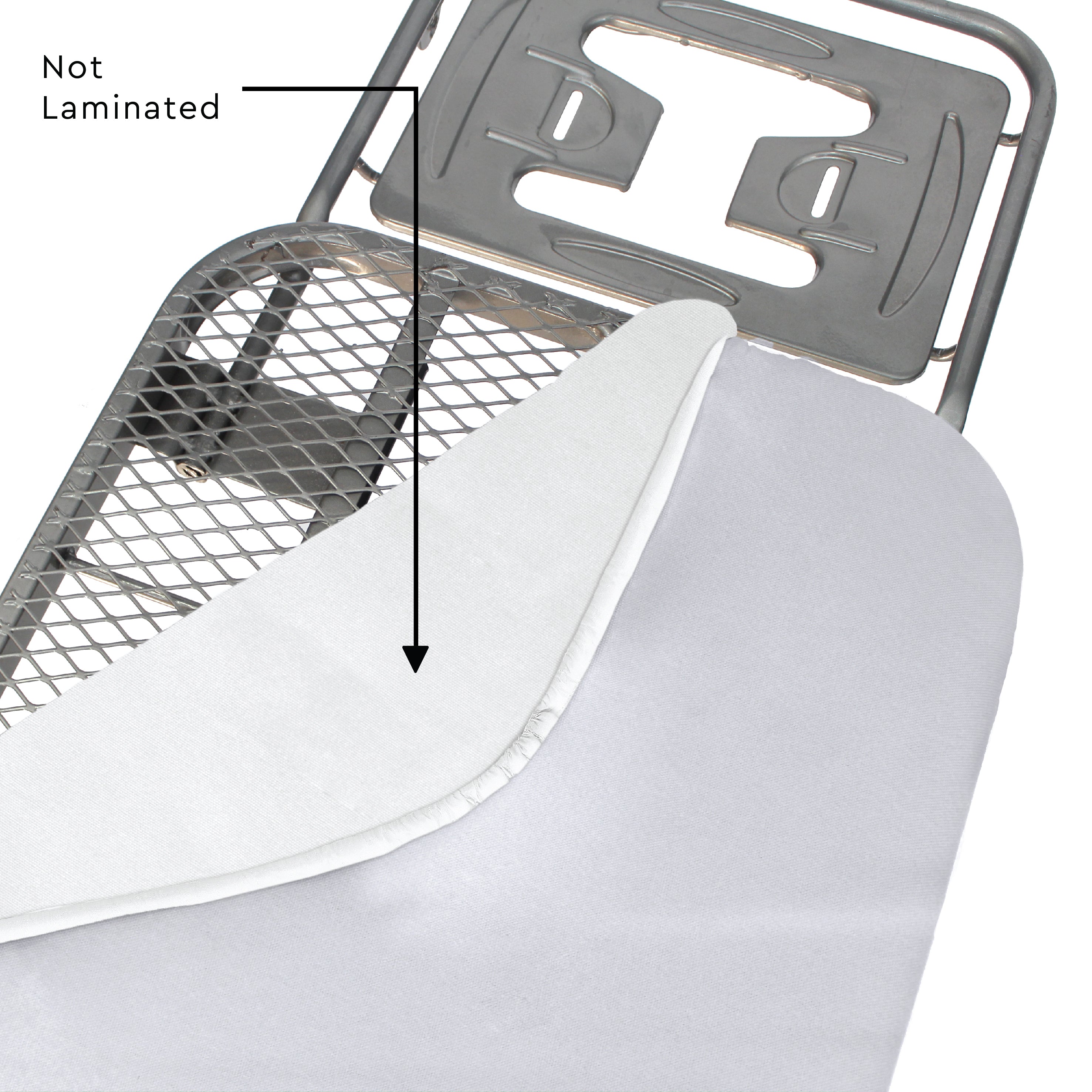 20s Sheeting Silver Premium Ironing Board Cover (Pack of 1)