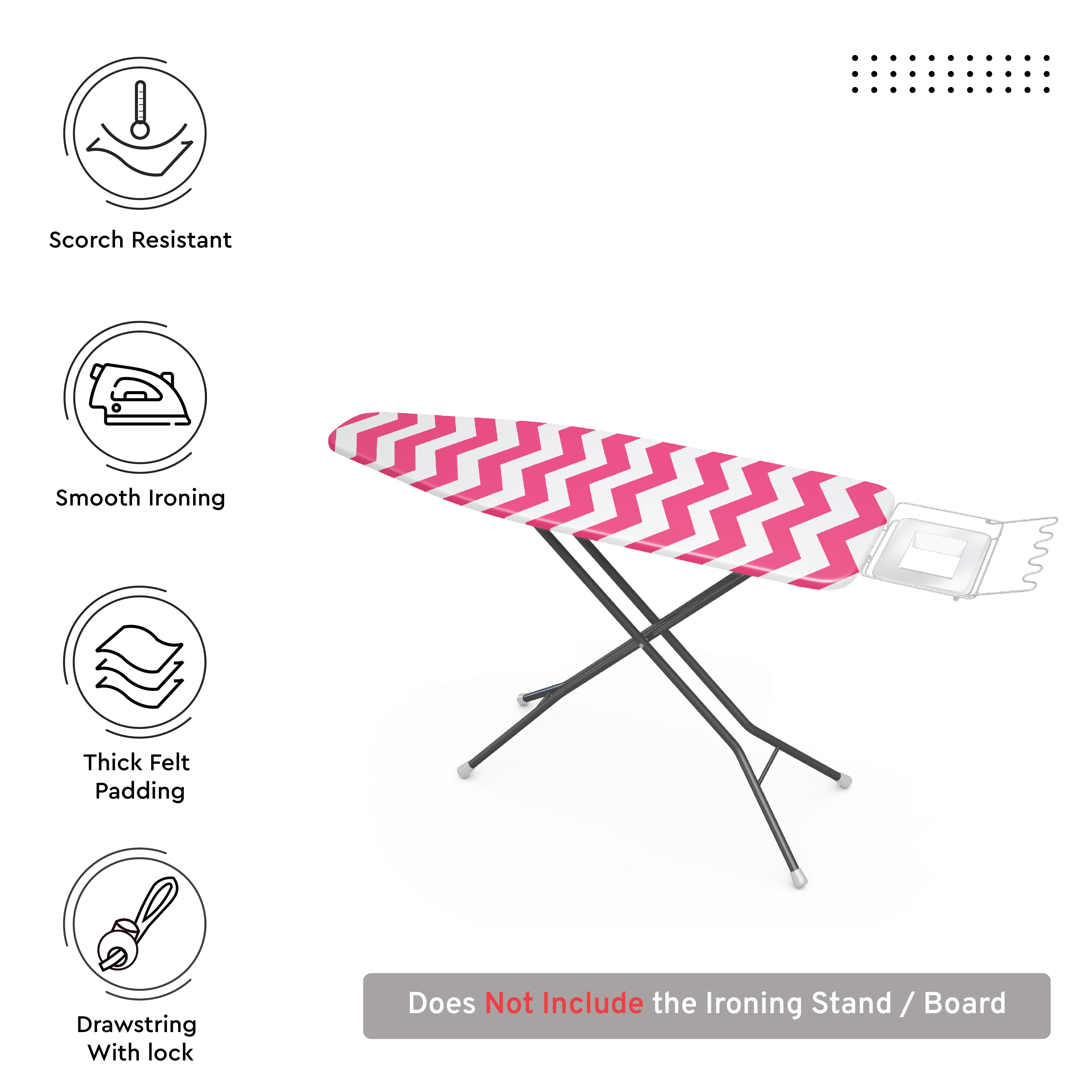 ZZ Magenta Ironing Board Cover