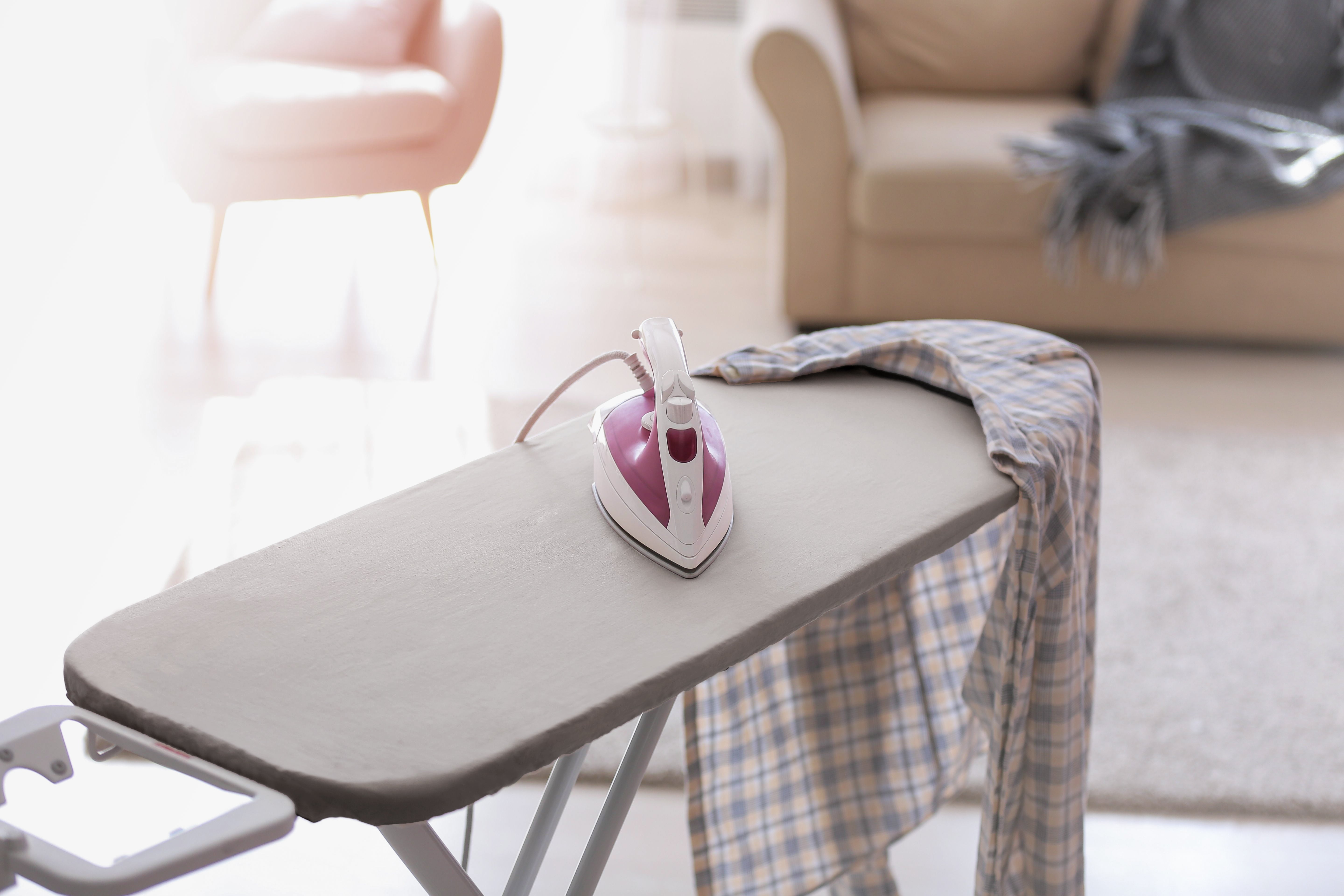 Canvas Light Grey Ironing Board Cover