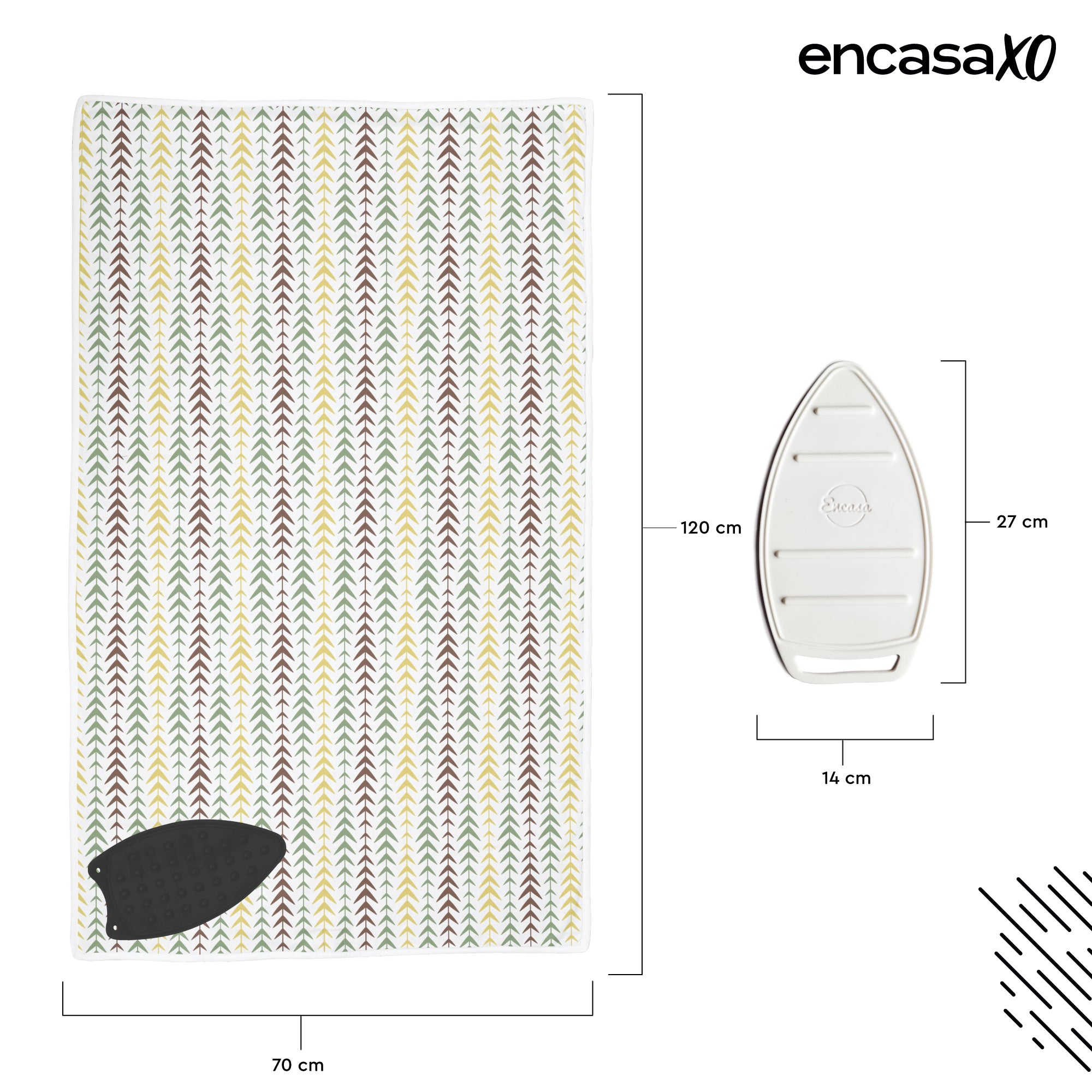 Multiarrow Ironing Mat (Pack of 1)