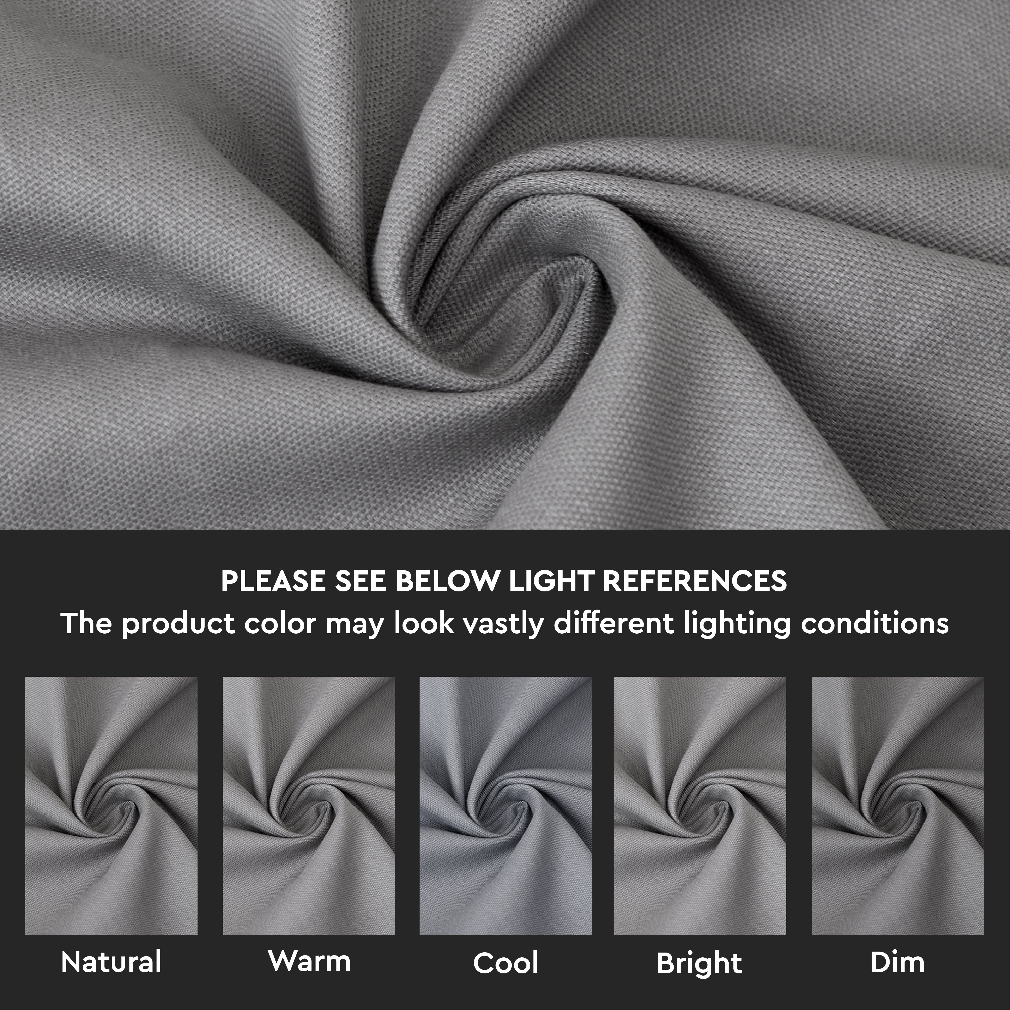 Cotton Grey Table Napkin (Pack of 4)