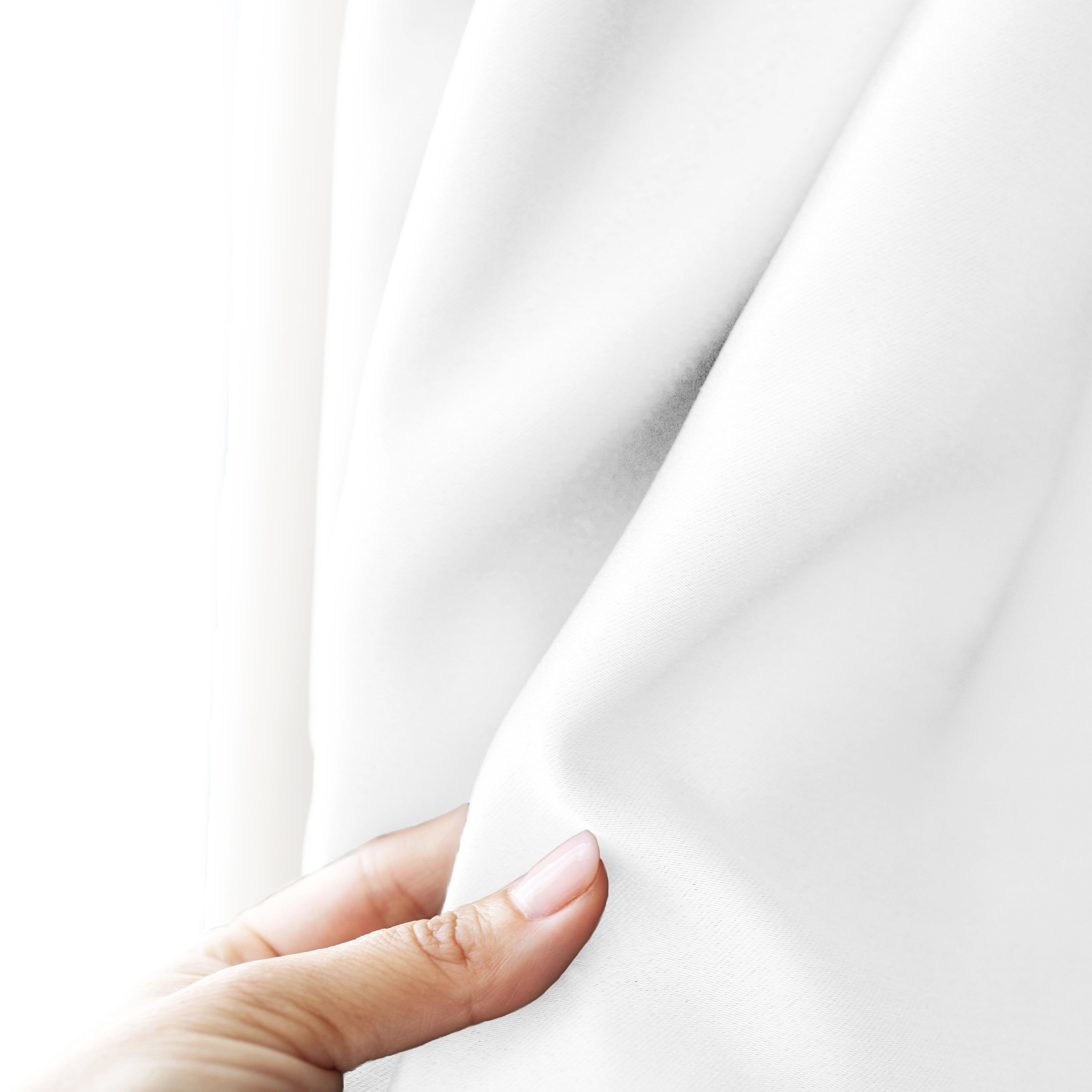Blackout Polyester Fabric for Curtains - By the Meter - Perfect for use as Door Curtains, Window Panel Drapes for Bedrooms, Blackout Blinds