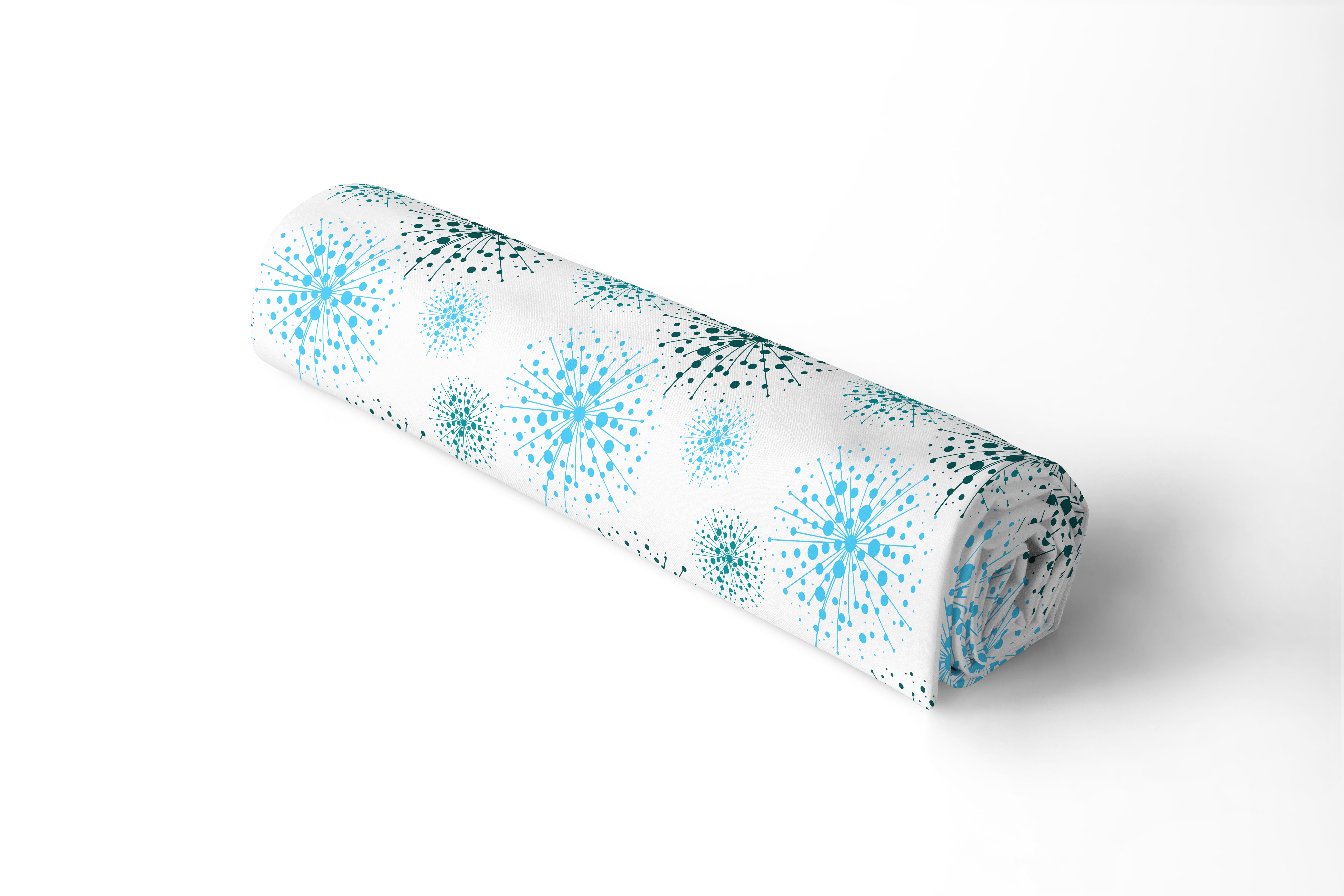 Polyester Printed Blowball Fabric (Pack of 1)