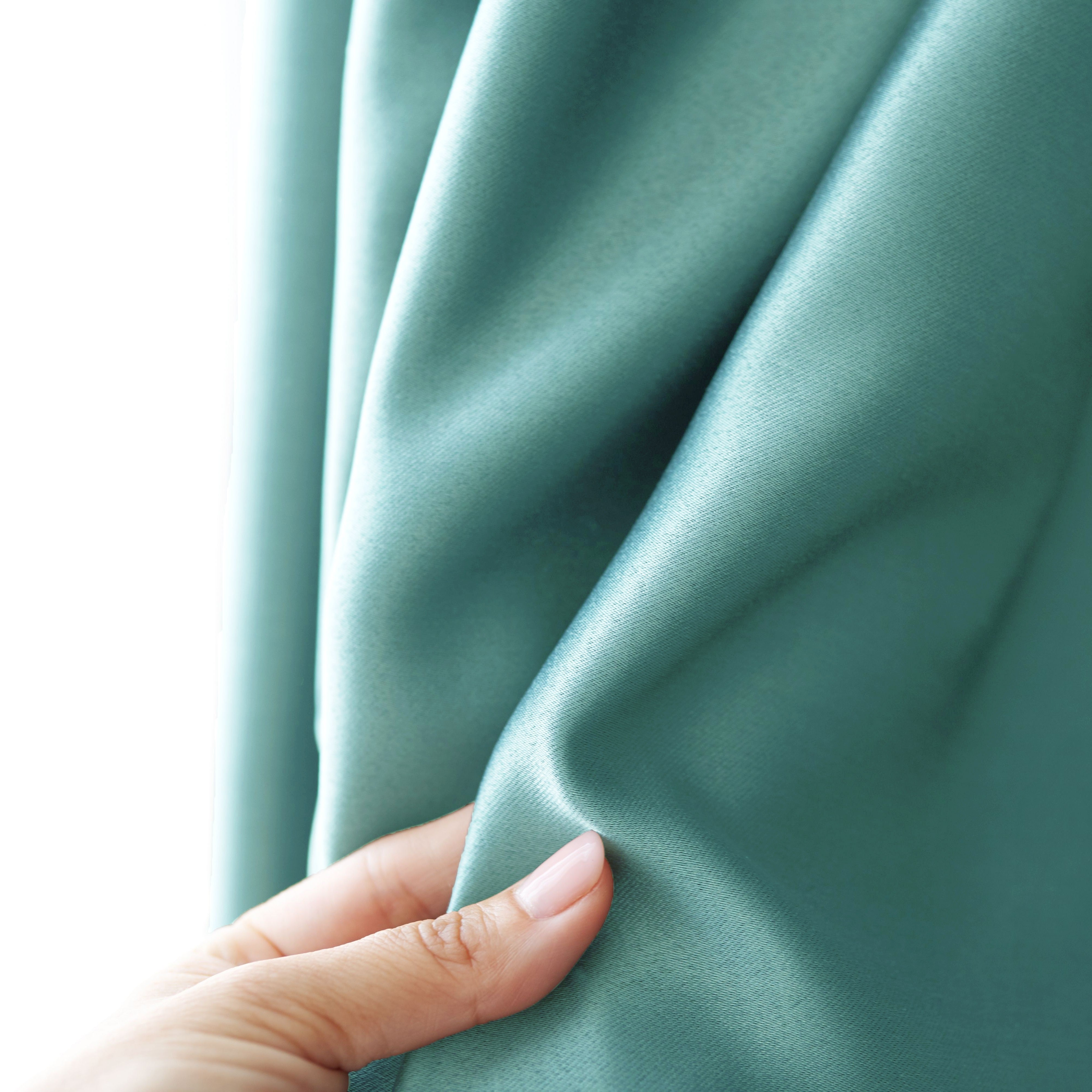 Blackout Polyester Fabric for Curtains - By the Meter - Perfect for use as Door Curtains, Window Panel Drapes for Bedrooms, Blackout Blinds
